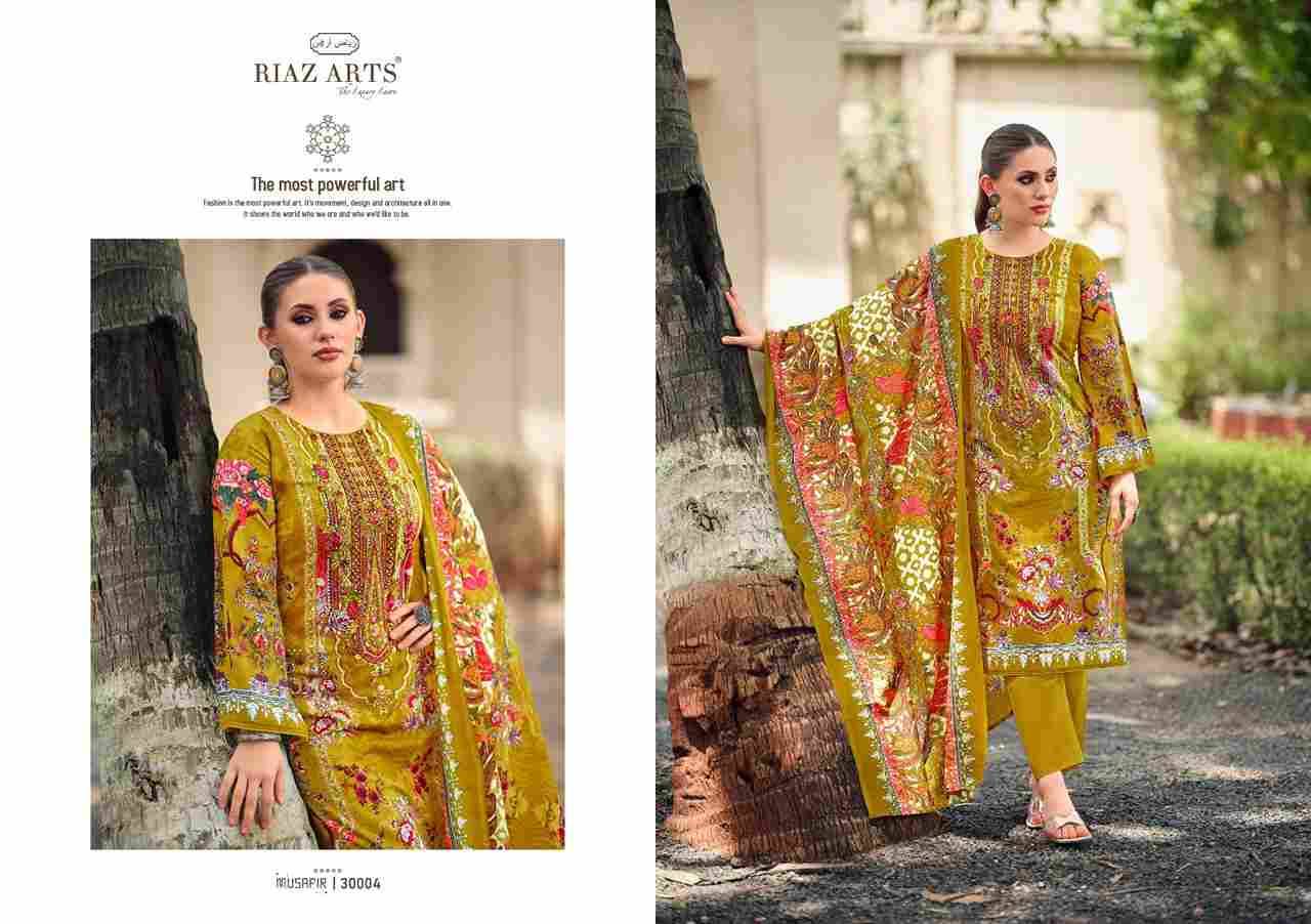 Musafir Vol-19 By Riaz Arts 30001 To 30008 Series Wholesale Designer Pakistani Suits Collection Beautiful Stylish Fancy Colorful Party Wear & Occasional Wear Pure Lawn Print With Embroidered Dresses At Wholesale Price