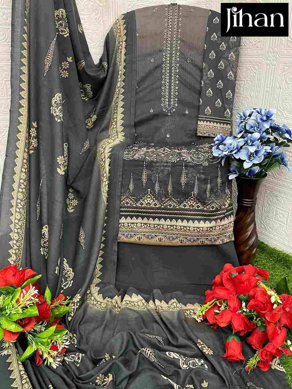 Prestige Lawn Collection Vol-2 By Jihan 3492 To 3495 Series Beautiful Stylish Pakistani Suits Fancy Colorful Casual Wear & Ethnic Wear & Ready To Wear Pure Lawn Print Dresses At Wholesale Price