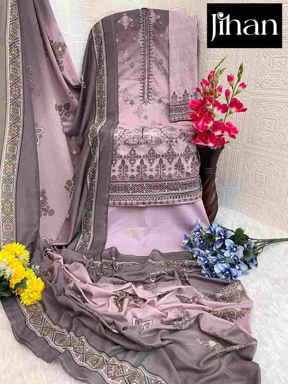 Prestige Lawn Collection Vol-2 By Jihan 3492 To 3495 Series Beautiful Stylish Pakistani Suits Fancy Colorful Casual Wear & Ethnic Wear & Ready To Wear Pure Lawn Print Dresses At Wholesale Price
