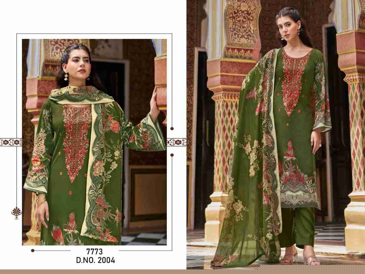 Signature Vol-2 By Aaliz Prints 2001 To 2008 Series Beautiful Festive Suits Stylish Fancy Colorful Casual Wear & Ethnic Wear Pure Cotton Print Dresses At Wholesale Price