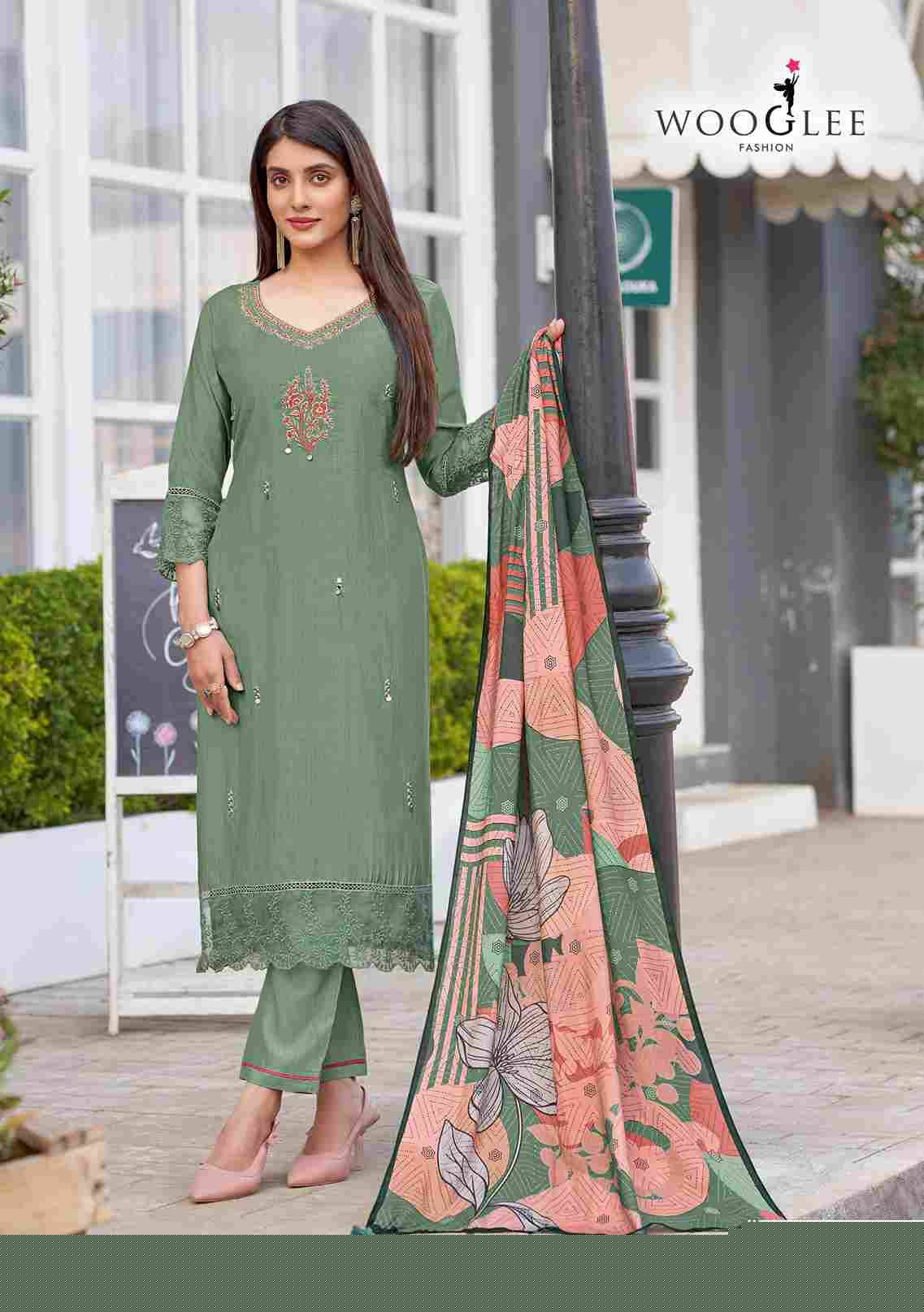 Ehsaas By Wooglee 2001 To 2006 Series Designer Festive Suits Collection Beautiful Stylish Fancy Colorful Party Wear & Occasional Wear Pure Viscose Embroidered Dresses At Wholesale Price