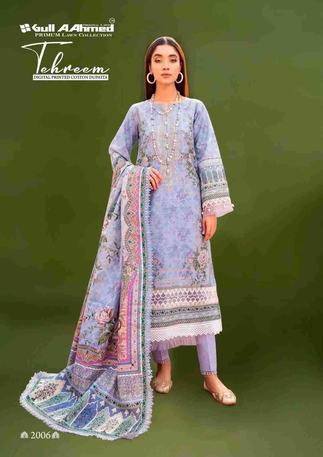 Tehreem Vol-3 By Gull Aahmed 2001 To 2006 Series Beautiful Festive Suits Stylish Fancy Colorful Casual Wear & Ethnic Wear Pure Lawn Dresses At Wholesale Price