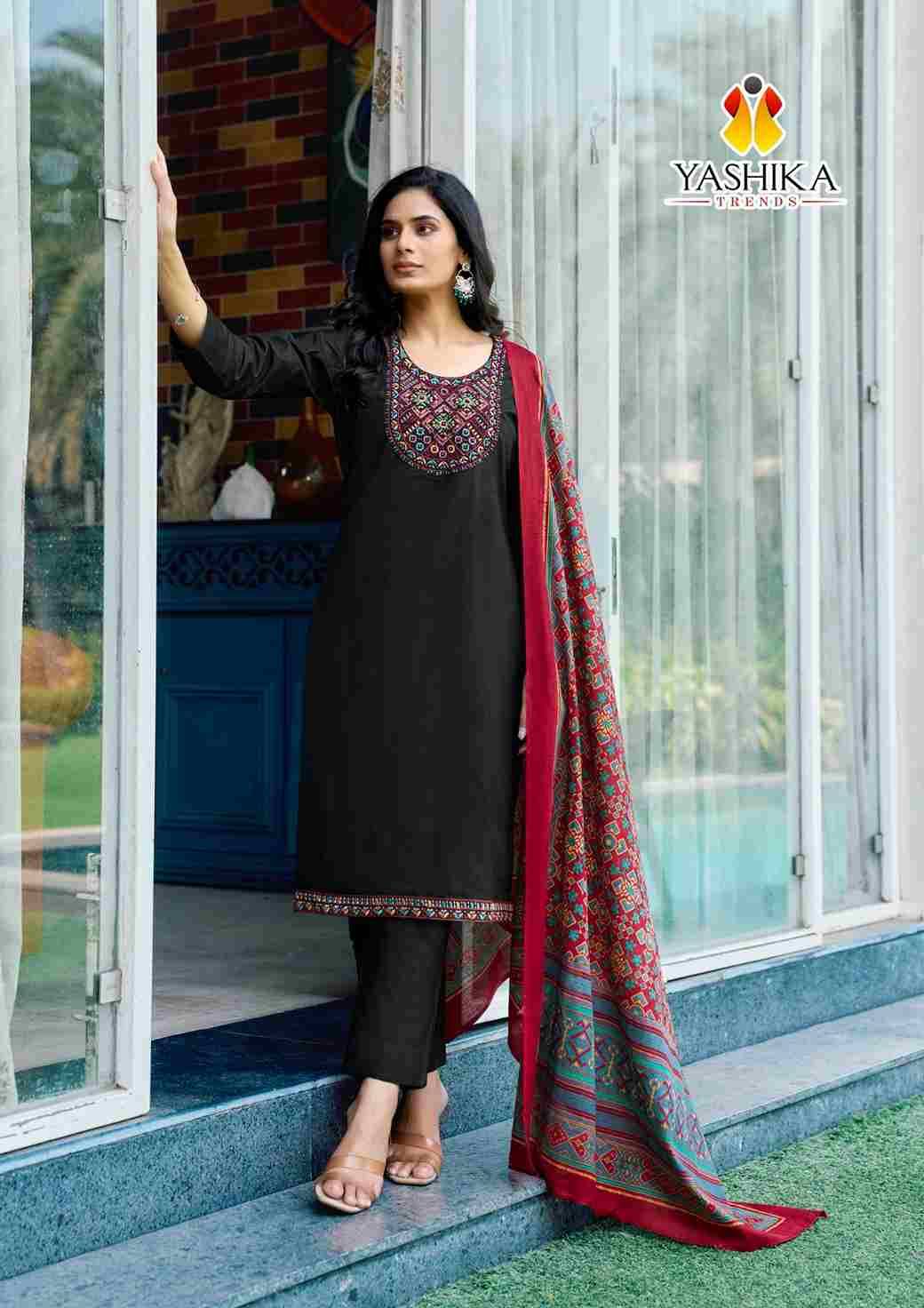 Shanaya By Yashika Trends 1001 To 1008 Series Beautiful Festive Suits Colorful Stylish Fancy Casual Wear & Ethnic Wear Pure Cotton Print Dresses At Wholesale Price