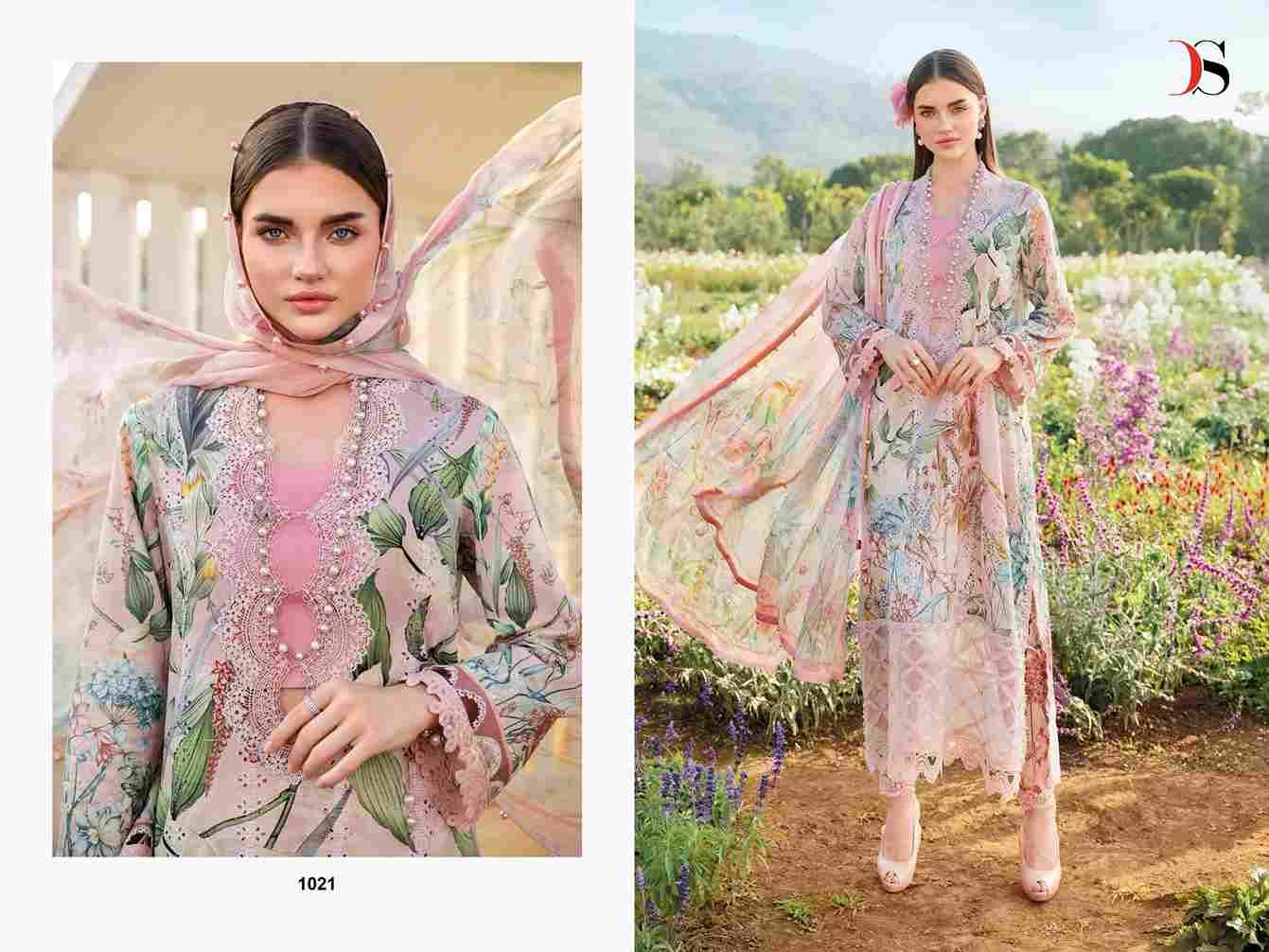 M Print Spring Summer-25 By Deepsy Suits 1021 To 1028 Series Beautiful Pakistani Suits Colorful Stylish Fancy Casual Wear & Ethnic Wear Pure Cotton Print Dresses At Wholesale Price