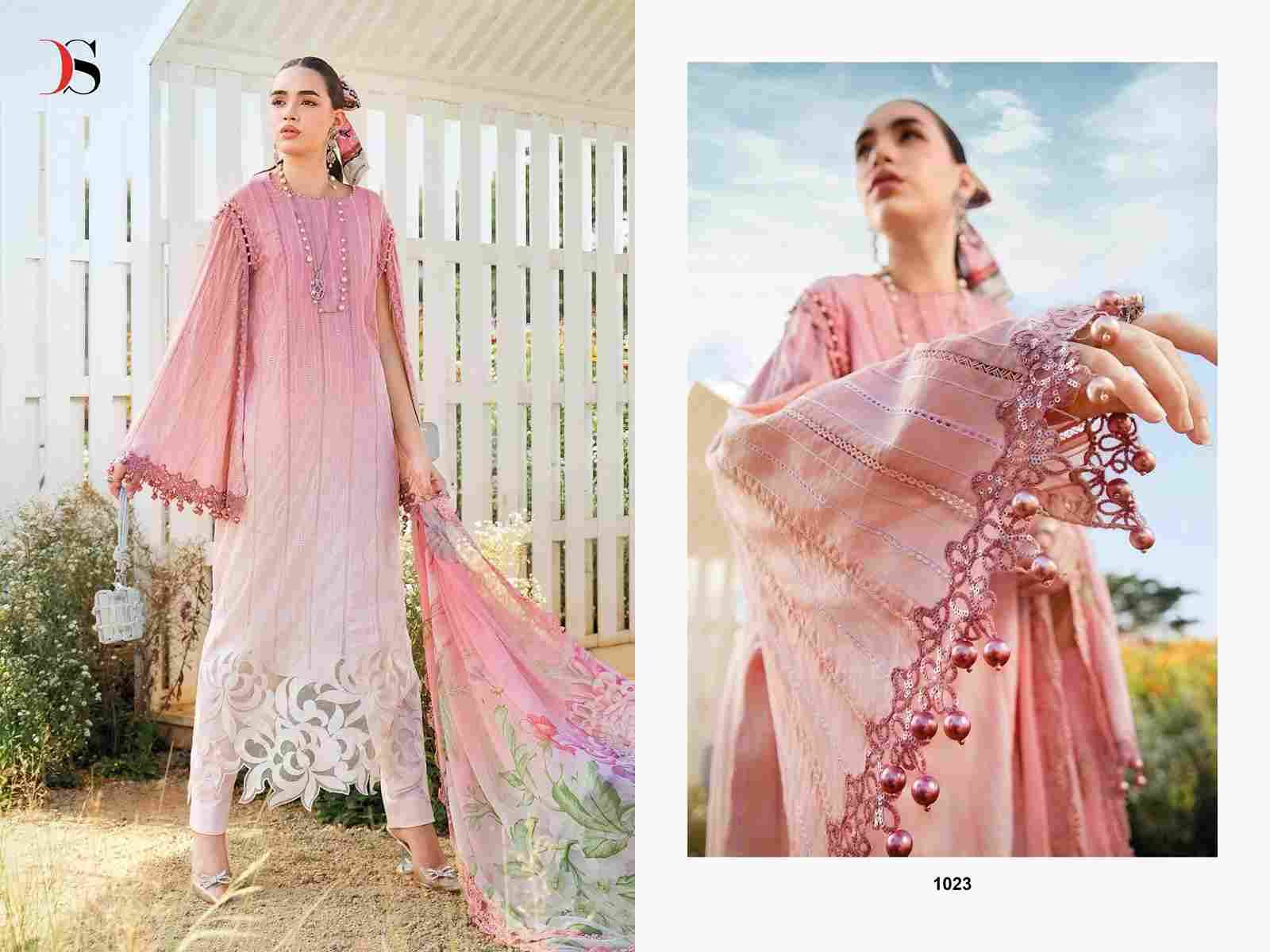 M Print Spring Summer-25 By Deepsy Suits 1021 To 1028 Series Beautiful Pakistani Suits Colorful Stylish Fancy Casual Wear & Ethnic Wear Pure Cotton Print Dresses At Wholesale Price