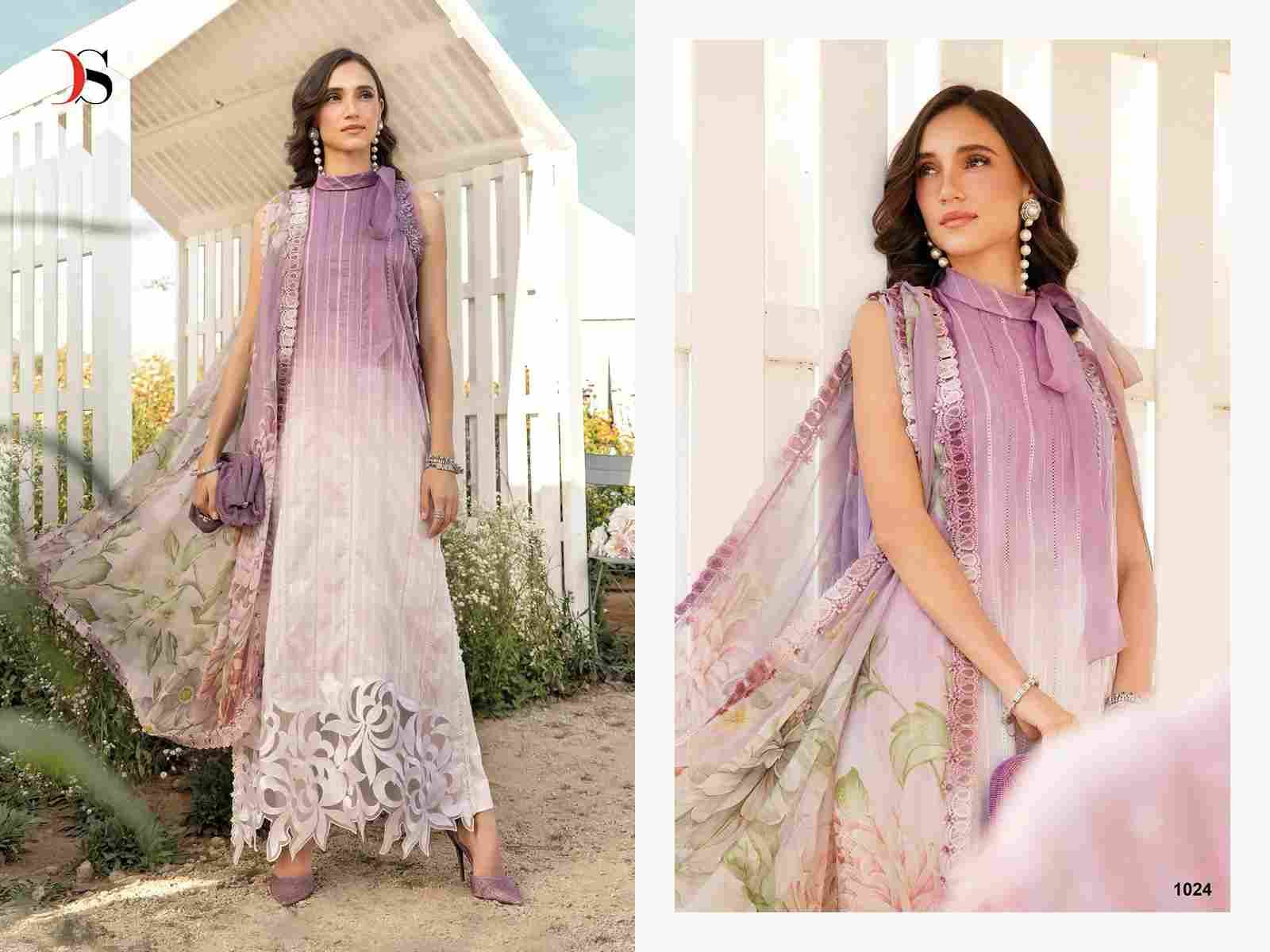 M Print Spring Summer-25 By Deepsy Suits 1021 To 1028 Series Beautiful Pakistani Suits Colorful Stylish Fancy Casual Wear & Ethnic Wear Pure Cotton Print Dresses At Wholesale Price