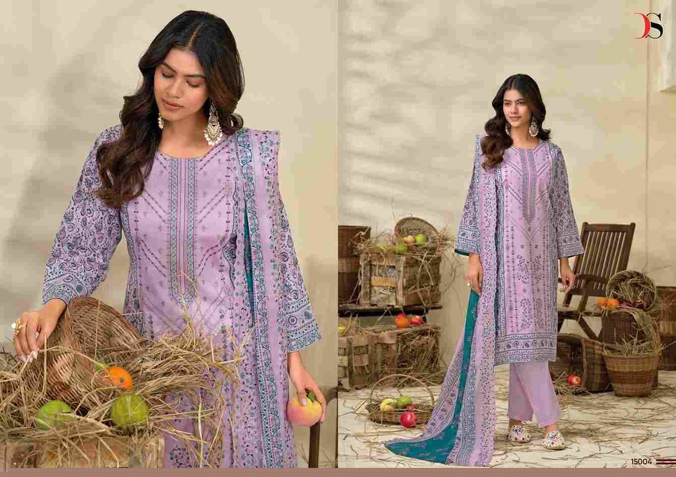 Bin Saeed Vol-15 By Deepsy Suits 15001 To 15008 Series Beautiful Pakistani Suits Colorful Stylish Fancy Casual Wear & Ethnic Wear Pure Cotton With Embroidered Dresses At Wholesale Price