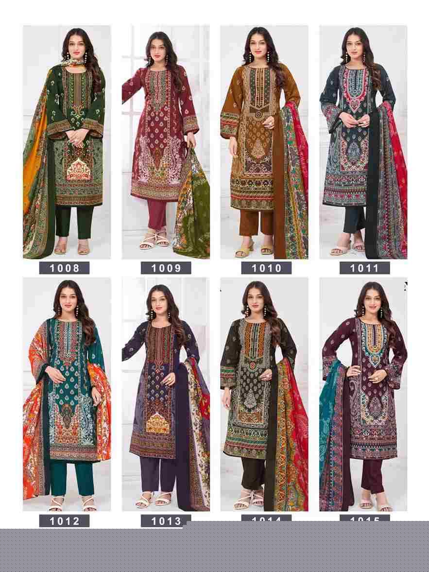 Noor By Ganesha 1008 To 1015 Series Beautiful Festive Suits Colorful Stylish Fancy Casual Wear & Ethnic Wear Cotton Print Dresses At Wholesale Price
