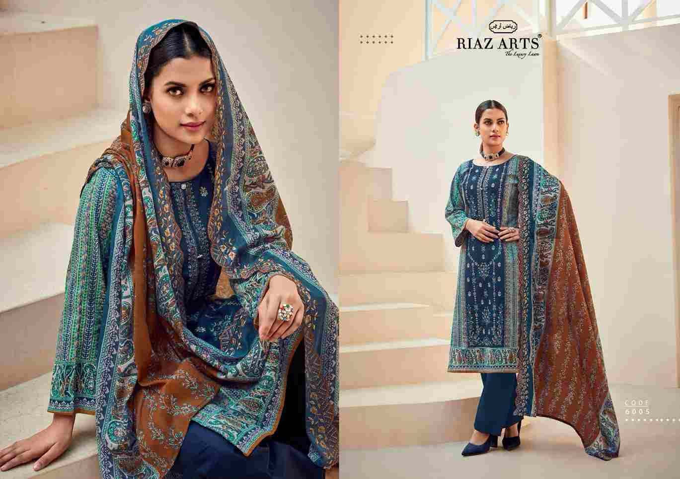 Bin Saeed Vol-6 By Riaz Arts 6001 To 6008 Series Beautiful Festive Suits Stylish Fancy Colorful Casual Wear & Ethnic Wear Pure Lawn Cotton Print Dresses At Wholesale Price