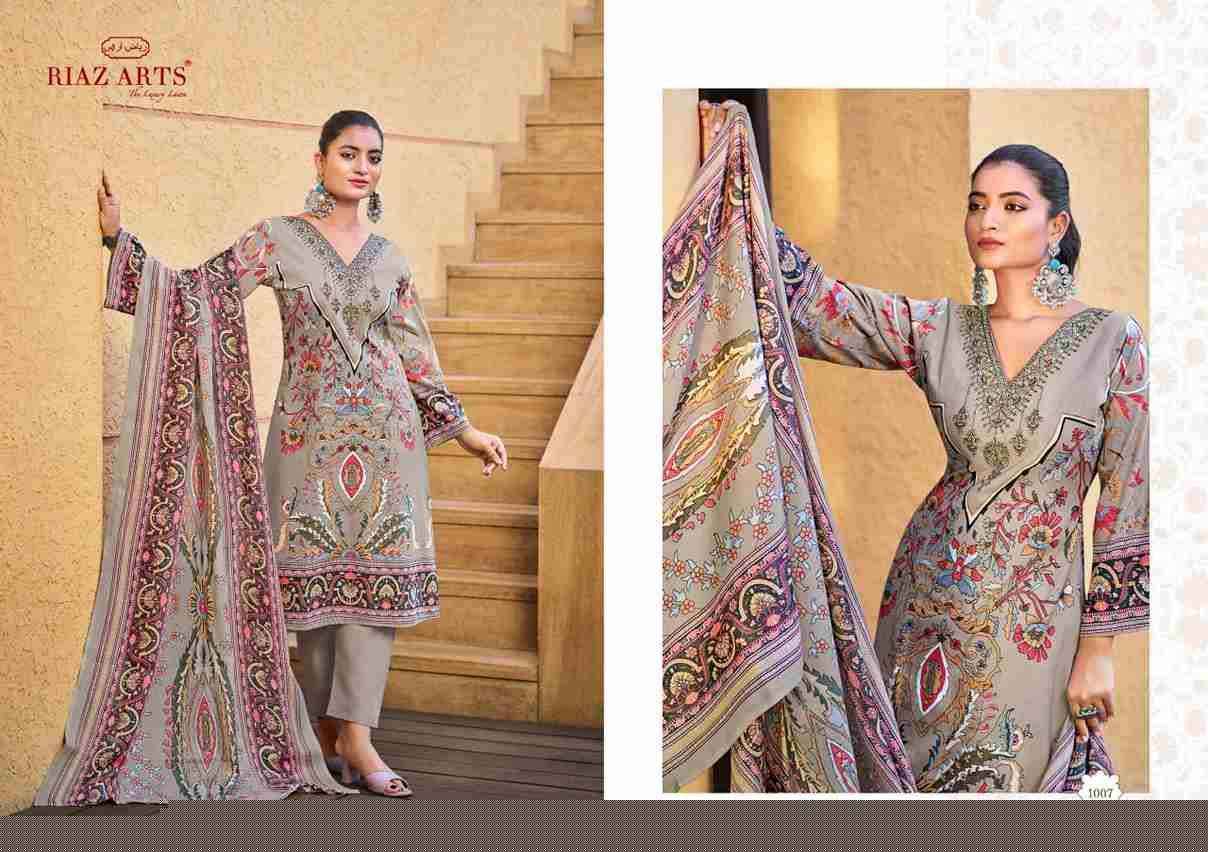 Ombre By Riaz Arts 1001 To 1008 Series Beautiful Festive Suits Stylish Fancy Colorful Casual Wear & Ethnic Wear Pure Cambric Lawn Print Dresses At Wholesale Price