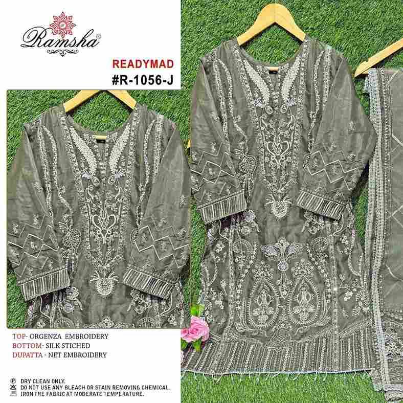 Ramsha 1056 Colours Vol-3 By Ramsha 1056-I To 1056-L Series Beautiful Pakistani Suits Colorful Stylish Fancy Casual Wear & Ethnic Wear Organza Embroidered Dresses At Wholesale Price