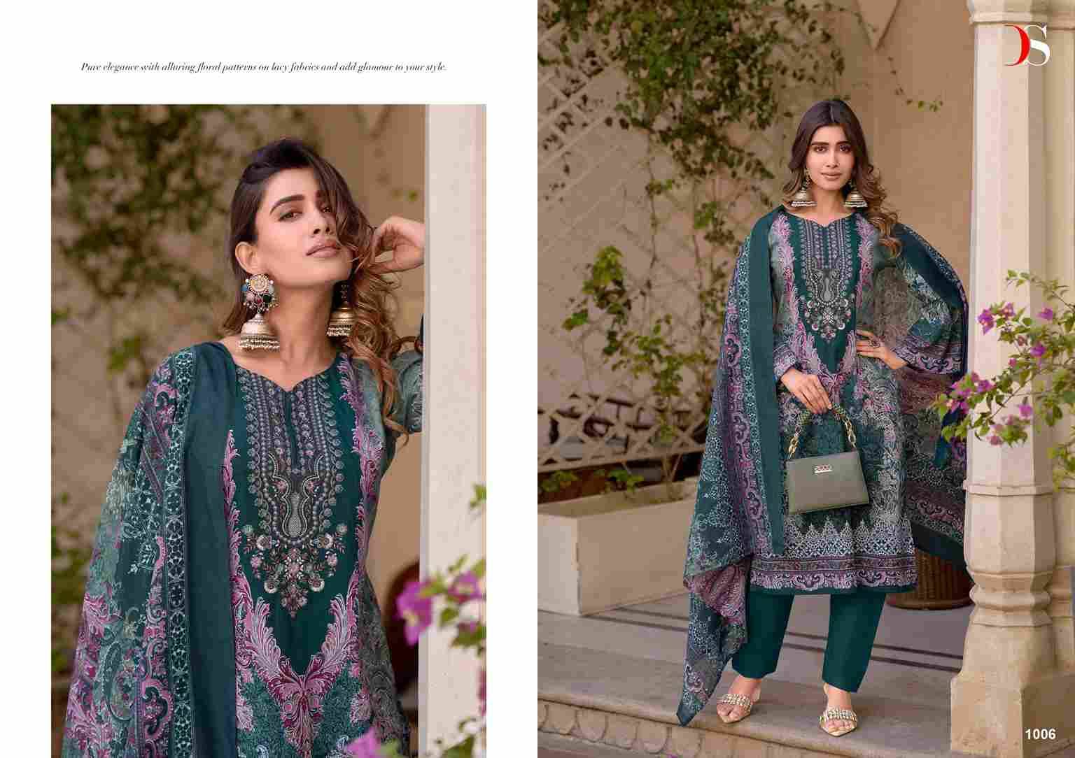 Anokhi By Deepsy Suits 1001 To 1008 Series Designer Pakistani Suits Beautiful Stylish Fancy Colorful Party Wear & Occasional Wear Pure Cotton Embroidered Dresses At Wholesale Price