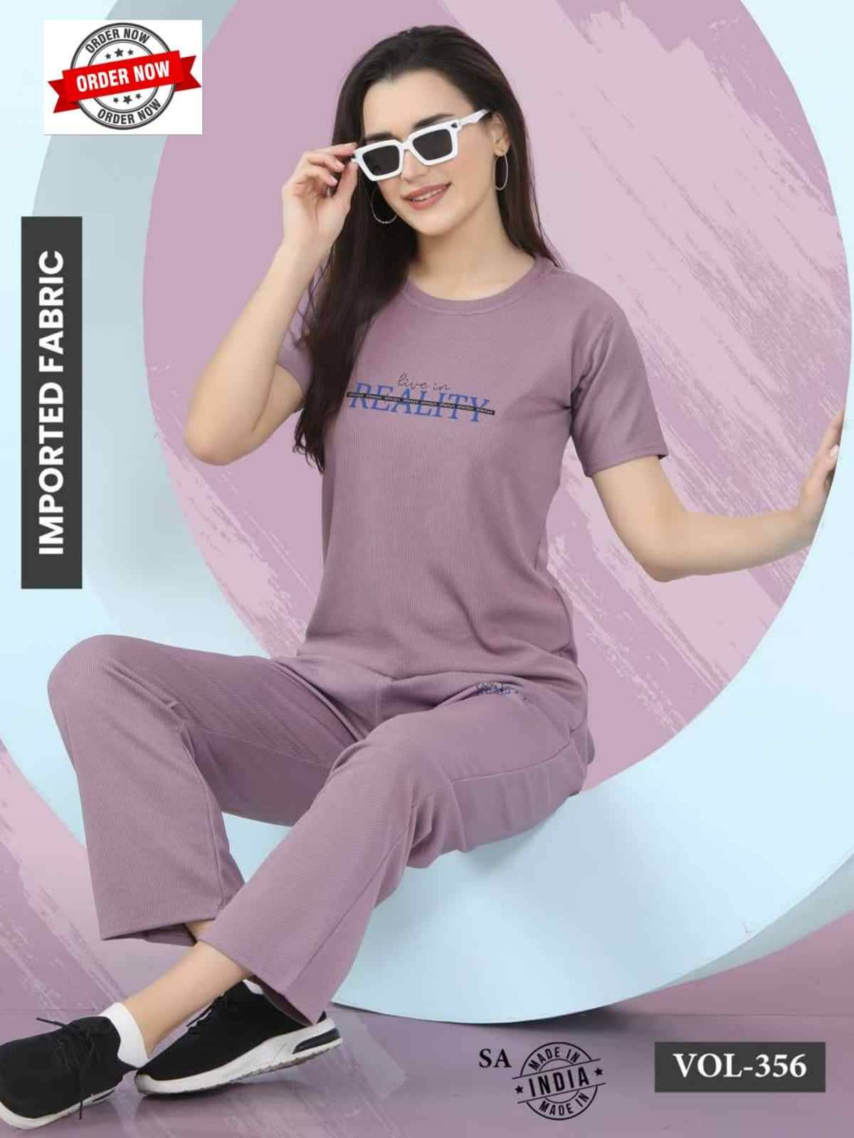 Vol-356 By Kaamiri 01 To 06 Series Beautiful Stylish Fancy Colorful Casual Wear & Ethnic Wear Imported Night Suits At Wholesale Price