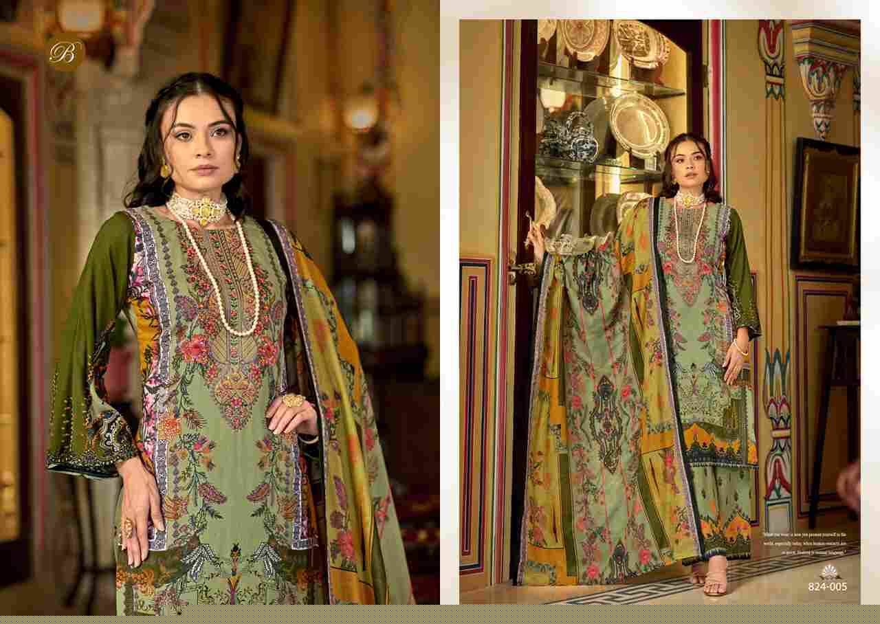 Dilshad Vol-4 By Belliza 824-001 To 824-008 Series Beautiful Festive Suits Stylish Fancy Colorful Casual Wear & Ethnic Wear Pure Viscose Rayon Print Dresses At Wholesale Price