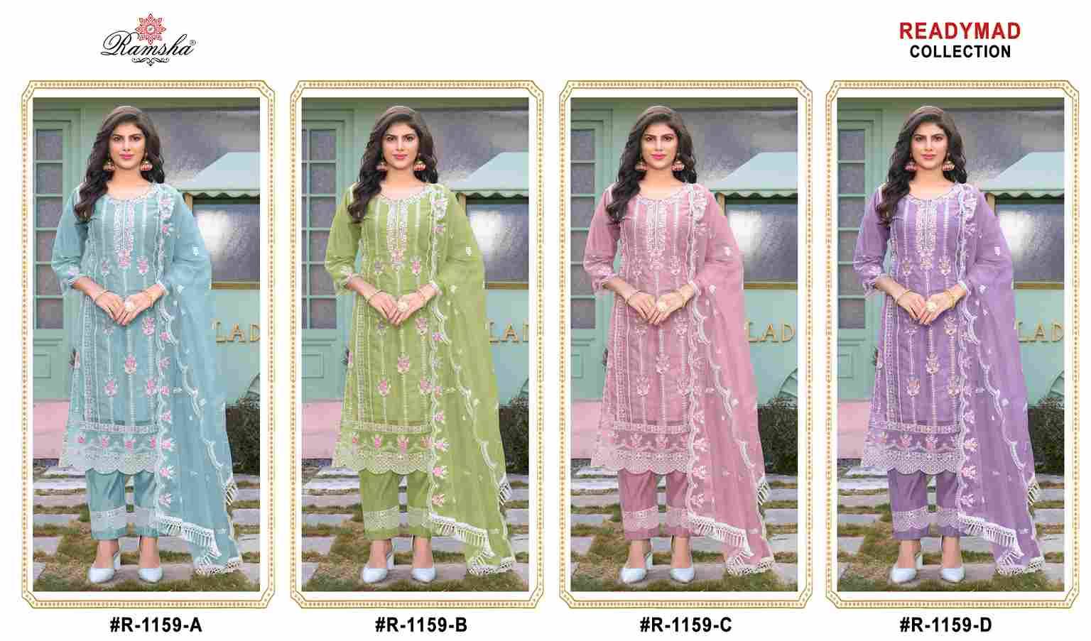 Ramsha 1319 Colours By Ramsha 1319-A To 1319-D Series Beautiful Pakistani Suits Colorful Stylish Fancy Casual Wear & Ethnic Wear Jimmy Chu Dresses At Wholesale Price
