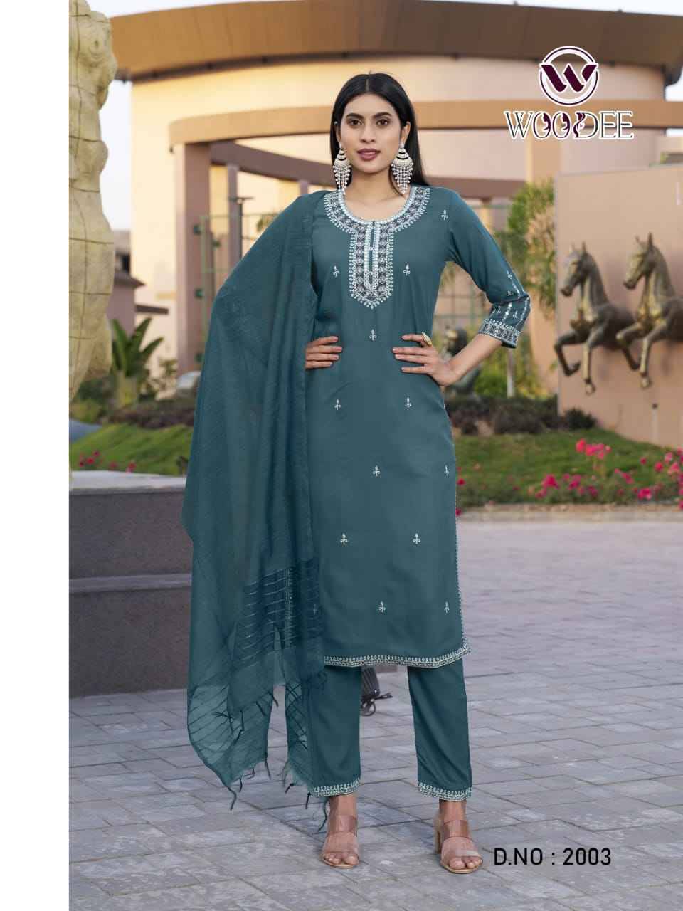 Orra By Woodee 2001 To 2006 Series Beautiful Stylish Festive Suits Fancy Colorful Casual Wear & Ethnic Wear & Ready To Wear Rayon Slub Dresses At Wholesale Price