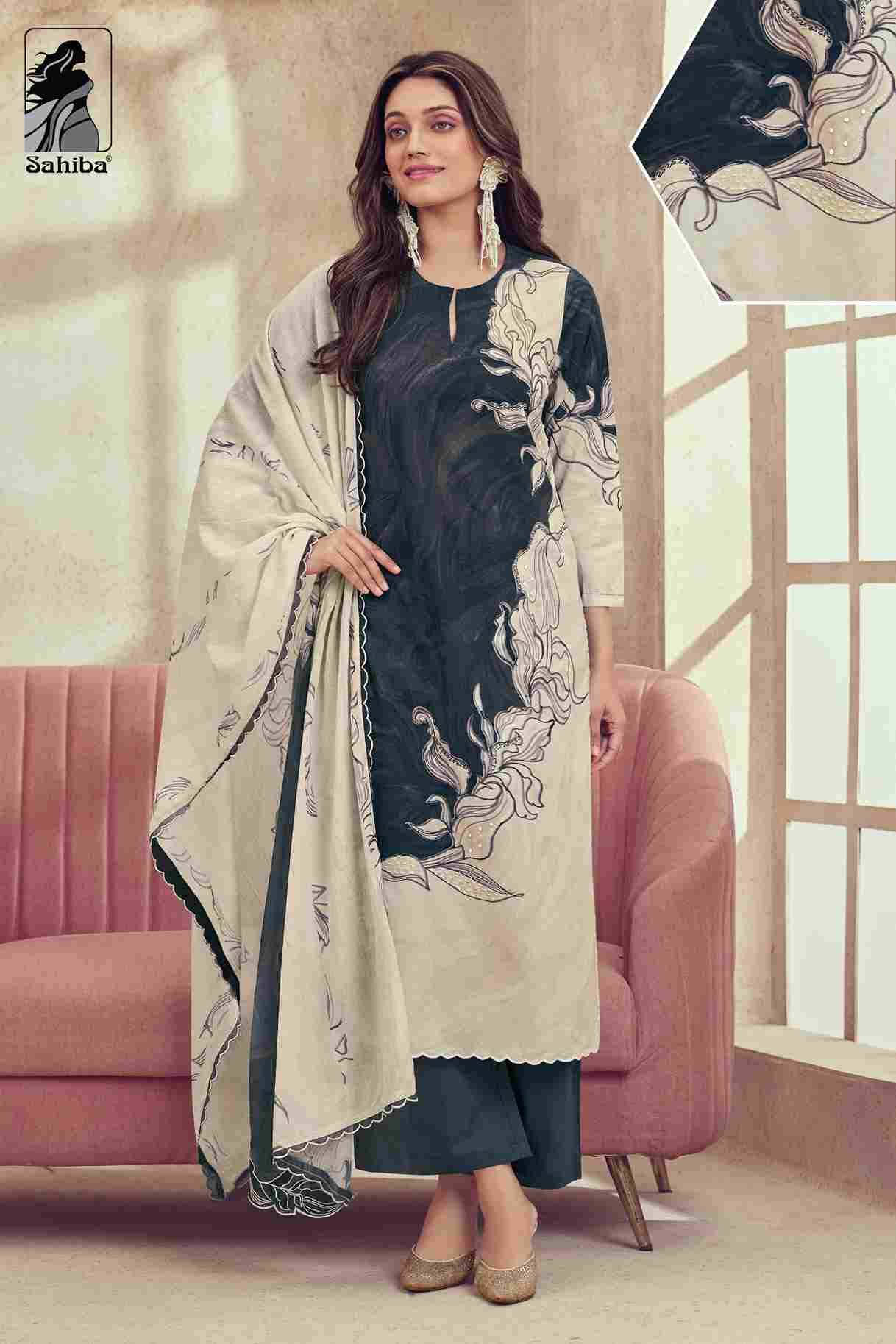 Divyana By Sahiba Fabrics Beautiful Festive Suits Colorful Stylish Fancy Casual Wear & Ethnic Wear Pure Lawn Cotton Dresses At Wholesale Price