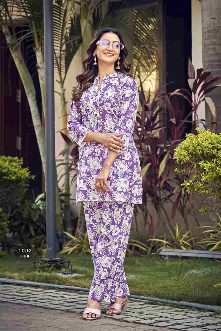 Cotton Beats By Ossm 1001 To 1006 Series Designer Stylish Fancy Colorful Beautiful Party Wear & Ethnic Wear Collection Cotton Print Co-Ord At Wholesale Price