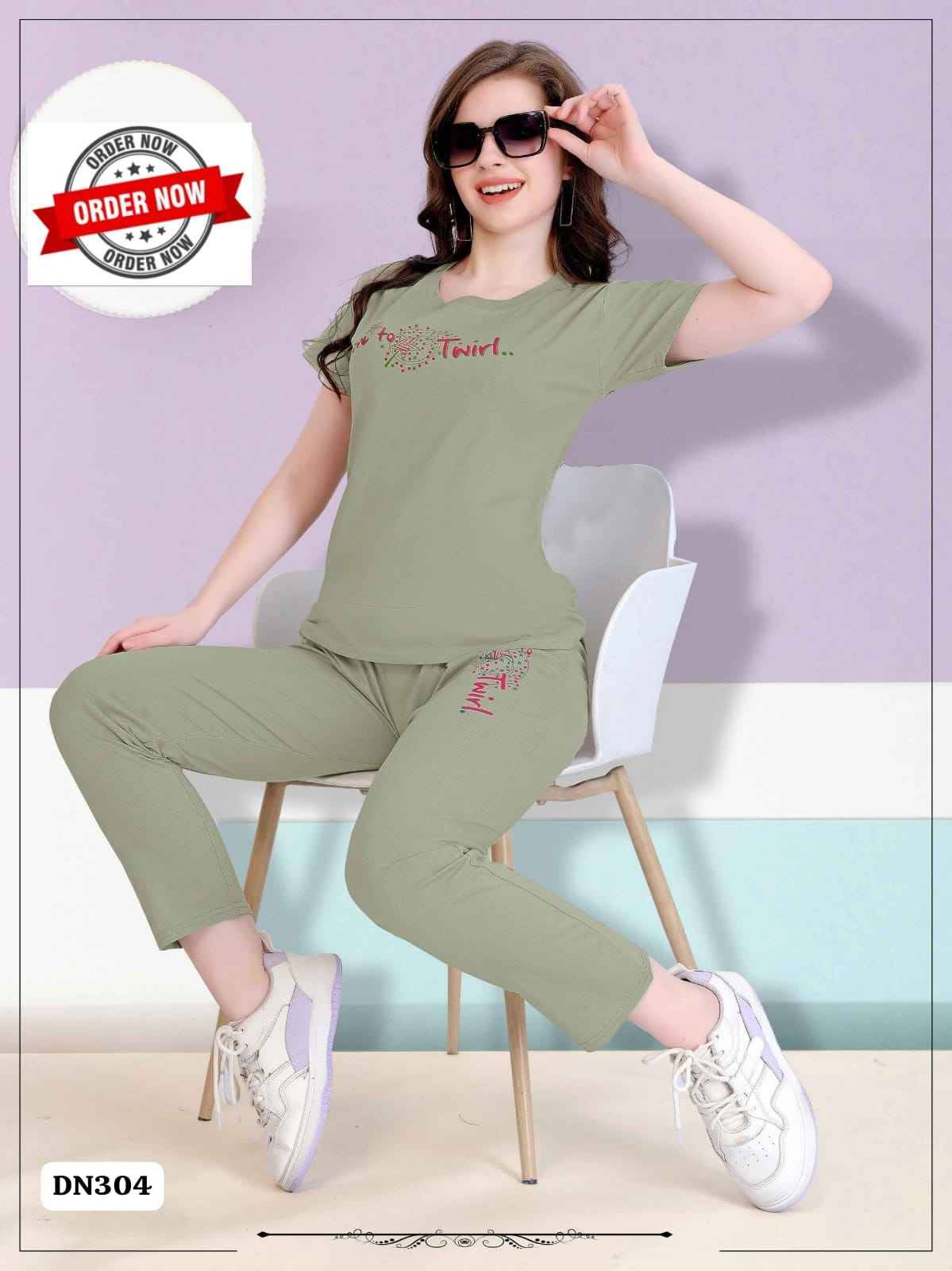 Vol-304 By Kaamiri 01 To 06 Series Beautiful Stylish Fancy Colorful Casual Wear & Ethnic Wear Hosiery Cotton Night Suits At Wholesale Price