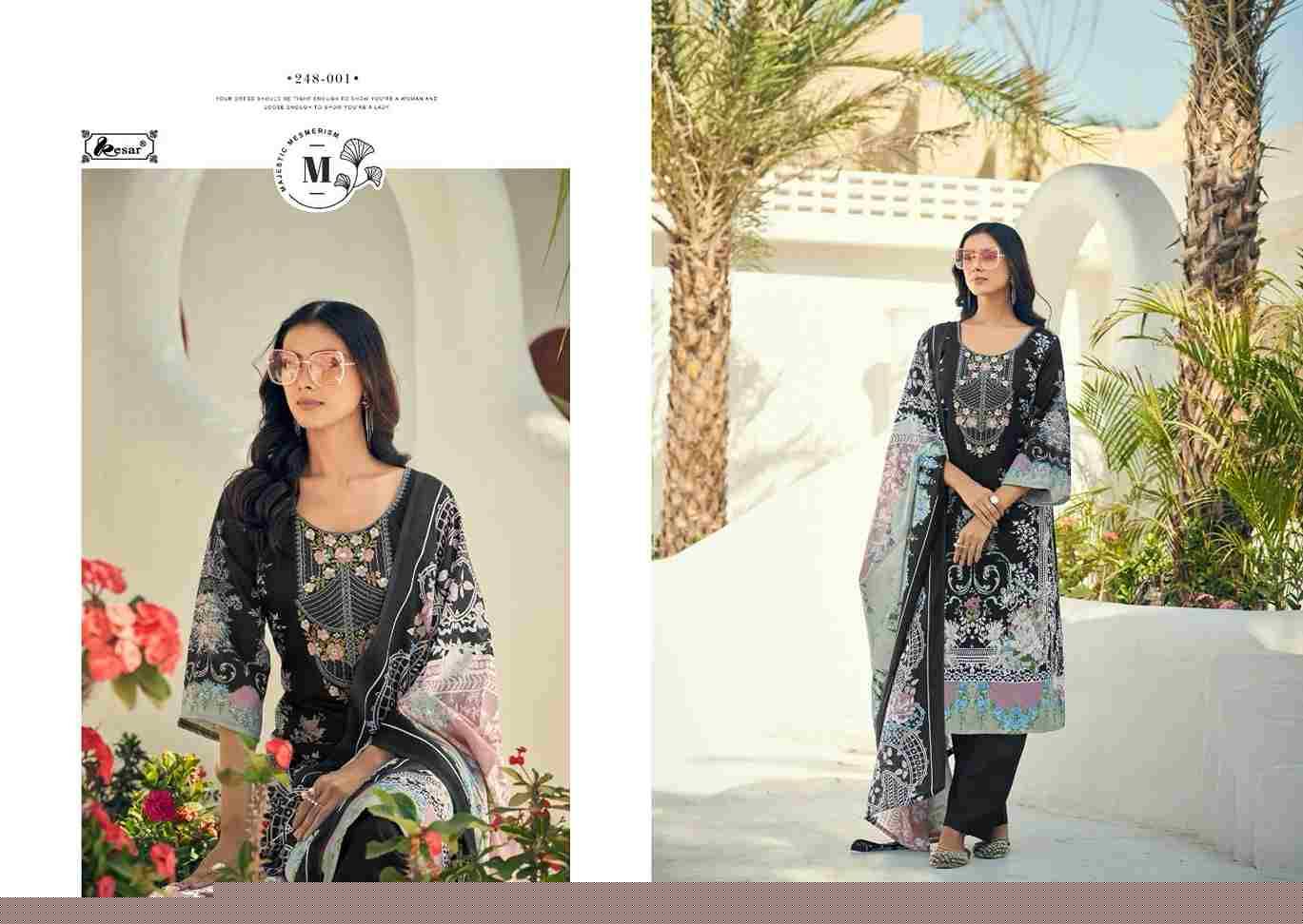Naira Vol-101 By Kesar 248-001 To 248-008 Series Beautiful Festive Suits Stylish Fancy Colorful Casual Wear & Ethnic Wear Pure Cambric Print Dresses At Wholesale Price