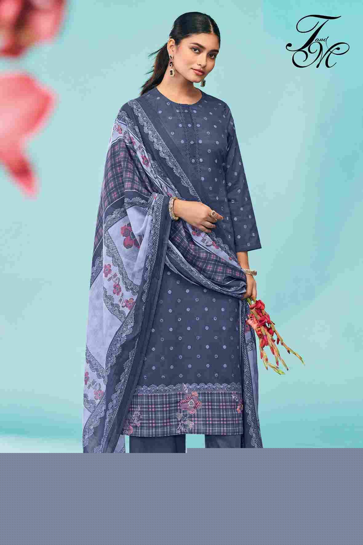 Amrit By T And M Designer Studio Beautiful Festive Suits Colorful Stylish Fancy Casual Wear & Ethnic Wear Pure Cotton Lawn Dresses At Wholesale Price