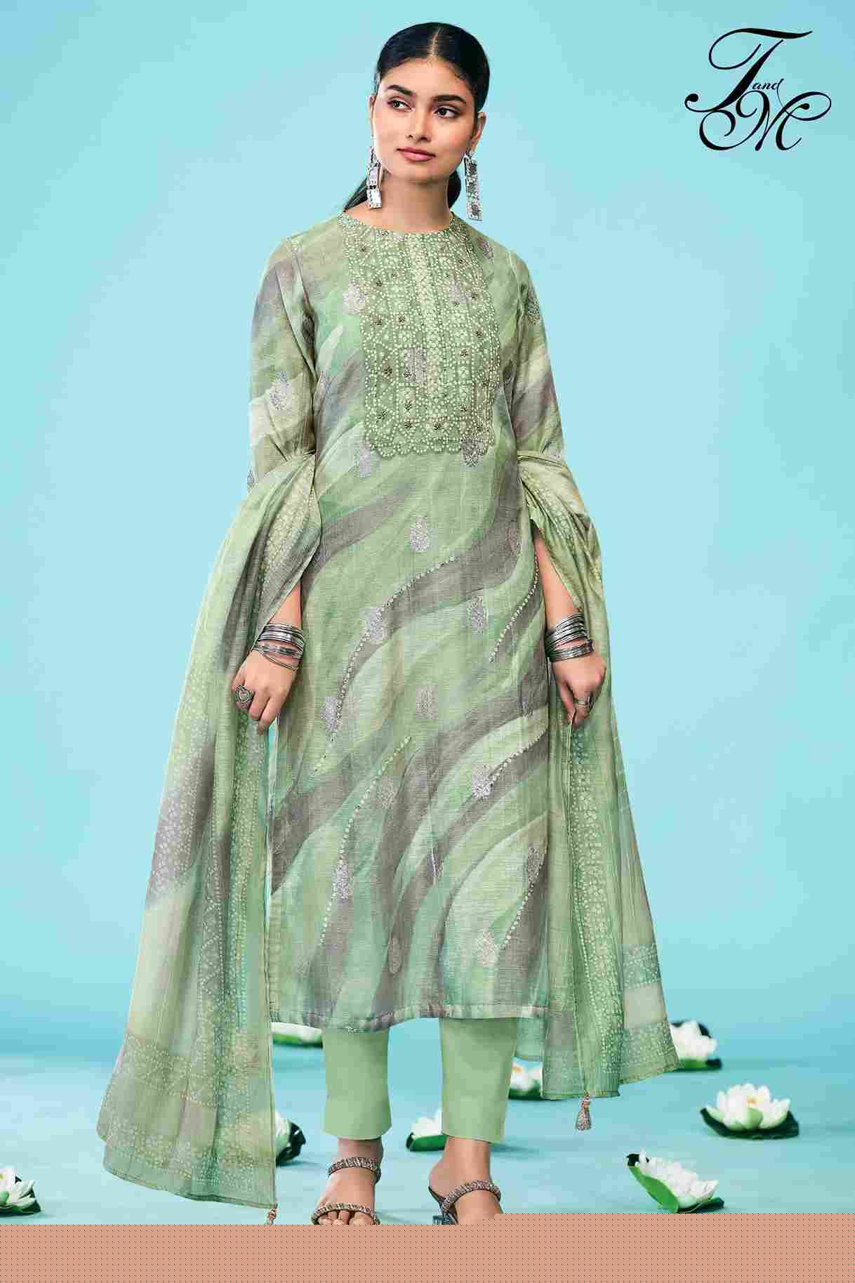 Samreen By T And M Designer Studio Beautiful Festive Suits Colorful Stylish Fancy Casual Wear & Ethnic Wear Pure Cotton Lawn Dresses At Wholesale Price