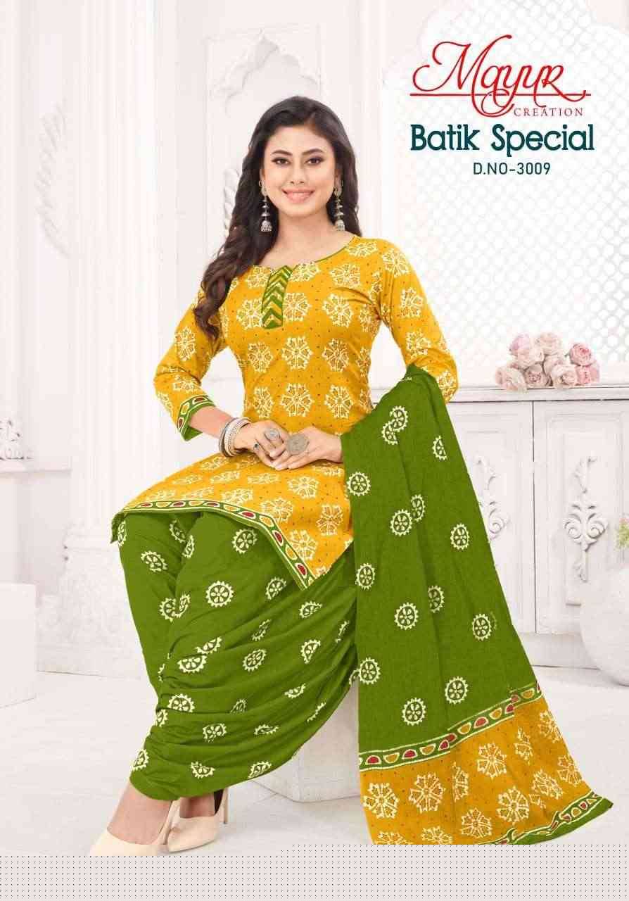 Batik Special Vol-30 By Mayur Creation 3001 To 3010 Series Beautiful Festive Suits Stylish Fancy Colorful Casual Wear & Ethnic Wear Heavy Cotton Print Dresses At Wholesale Price