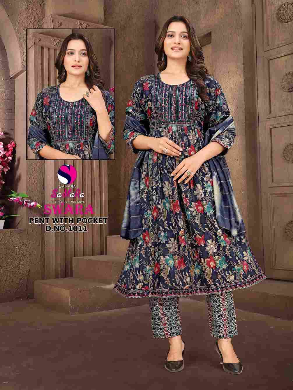 Swara Vol-2 By Samara 1009 To 1016 Series Beautiful Festive Suits Colorful Stylish Fancy Casual Wear & Ethnic Wear Rayon Foil Dresses At Wholesale Price