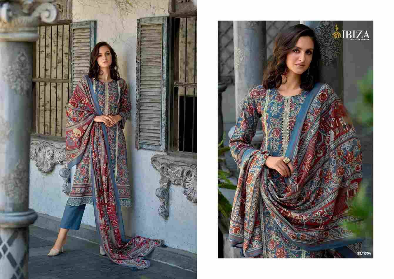 Amara By Ibiza 11301 To 11306 Series Beautiful Festive Suits Colorful Stylish Fancy Casual Wear & Ethnic Wear Pure Cambric Cotton Digital Print Dresses At Wholesale Price