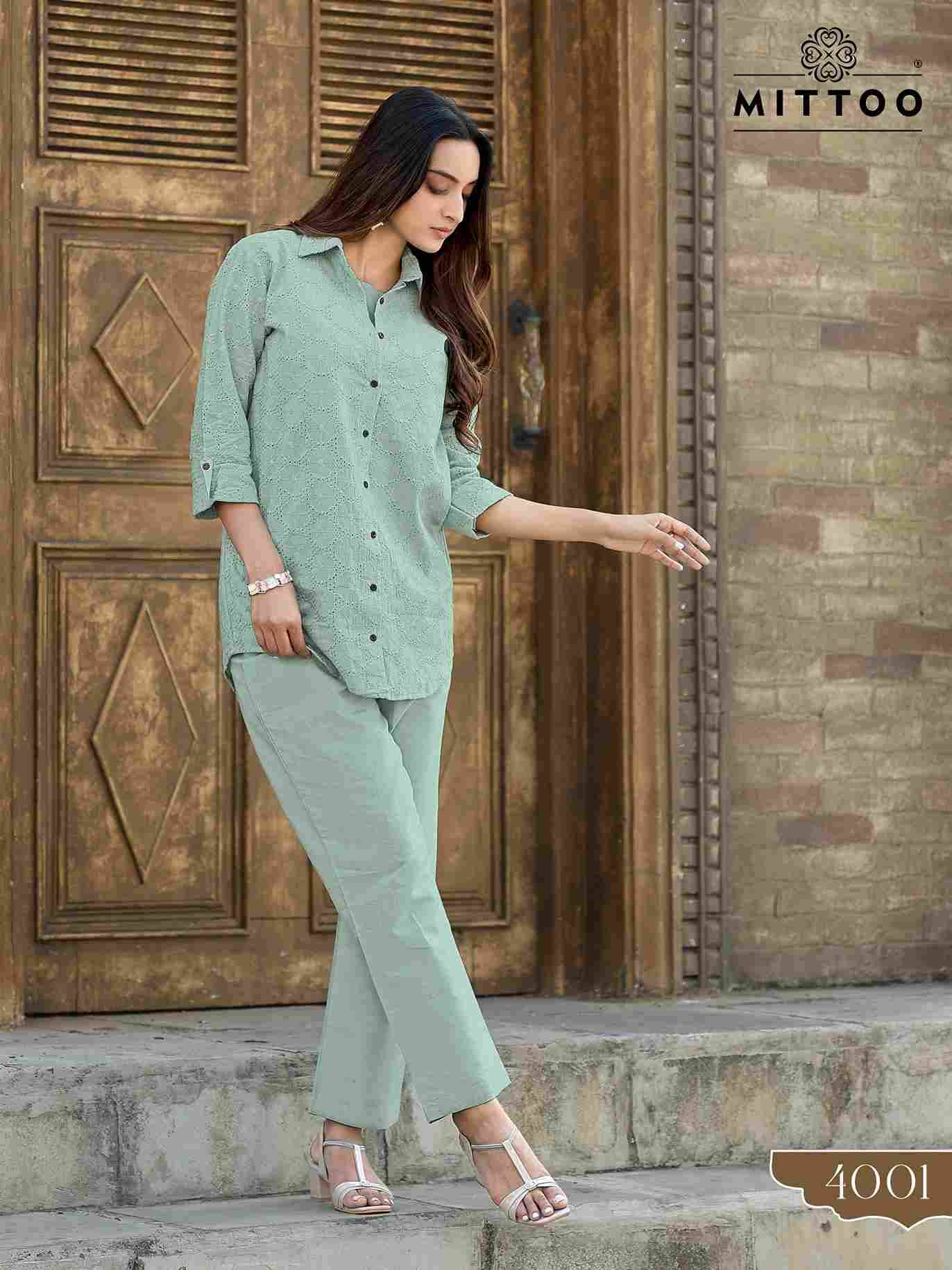 Veena By Mittoo 4001 To 4004 Series Designer Stylish Fancy Colorful Beautiful Party Wear & Ethnic Wear Collection Cotton Print Co-Ord At Wholesale Price