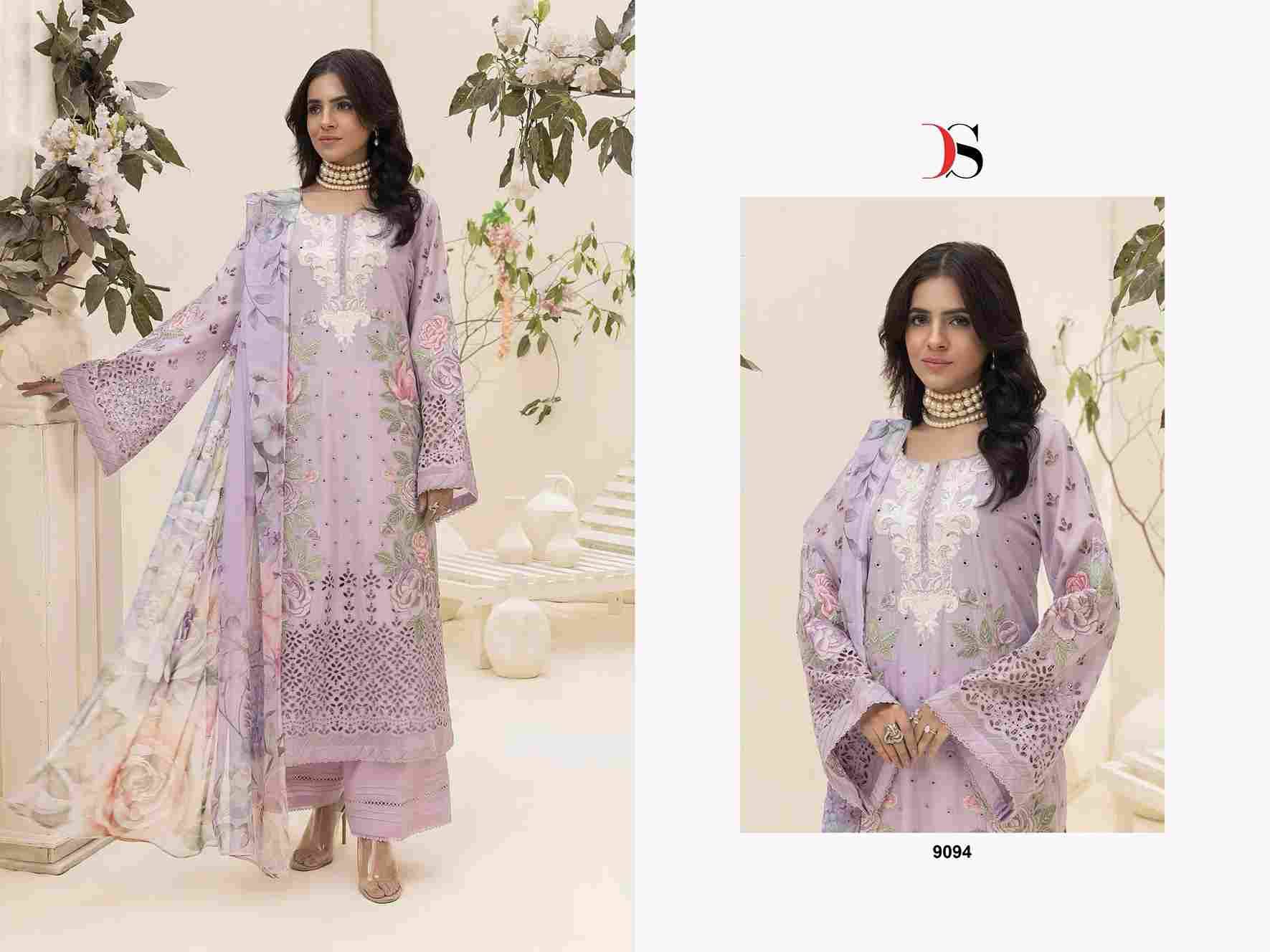 Adanslibas Zaria-25 Nx By Deepsy Suits 9091 To 9094 Series Beautiful Pakistani Suits Colorful Stylish Fancy Casual Wear & Ethnic Wear Pure Cotton Print Dresses At Wholesale Price
