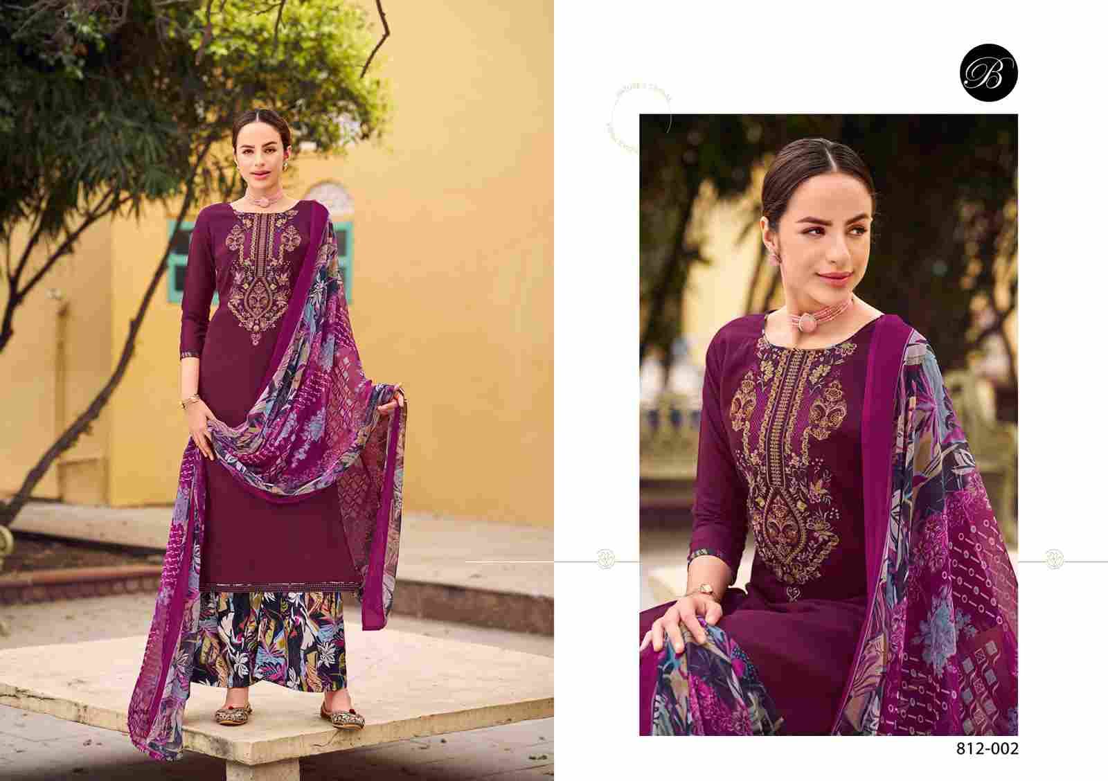 Gulbano By Belliza 812-001 To 812-008 Series Beautiful Festive Suits Stylish Fancy Colorful Casual Wear & Ethnic Wear Pure Viscose Rayon Print Dresses At Wholesale Price