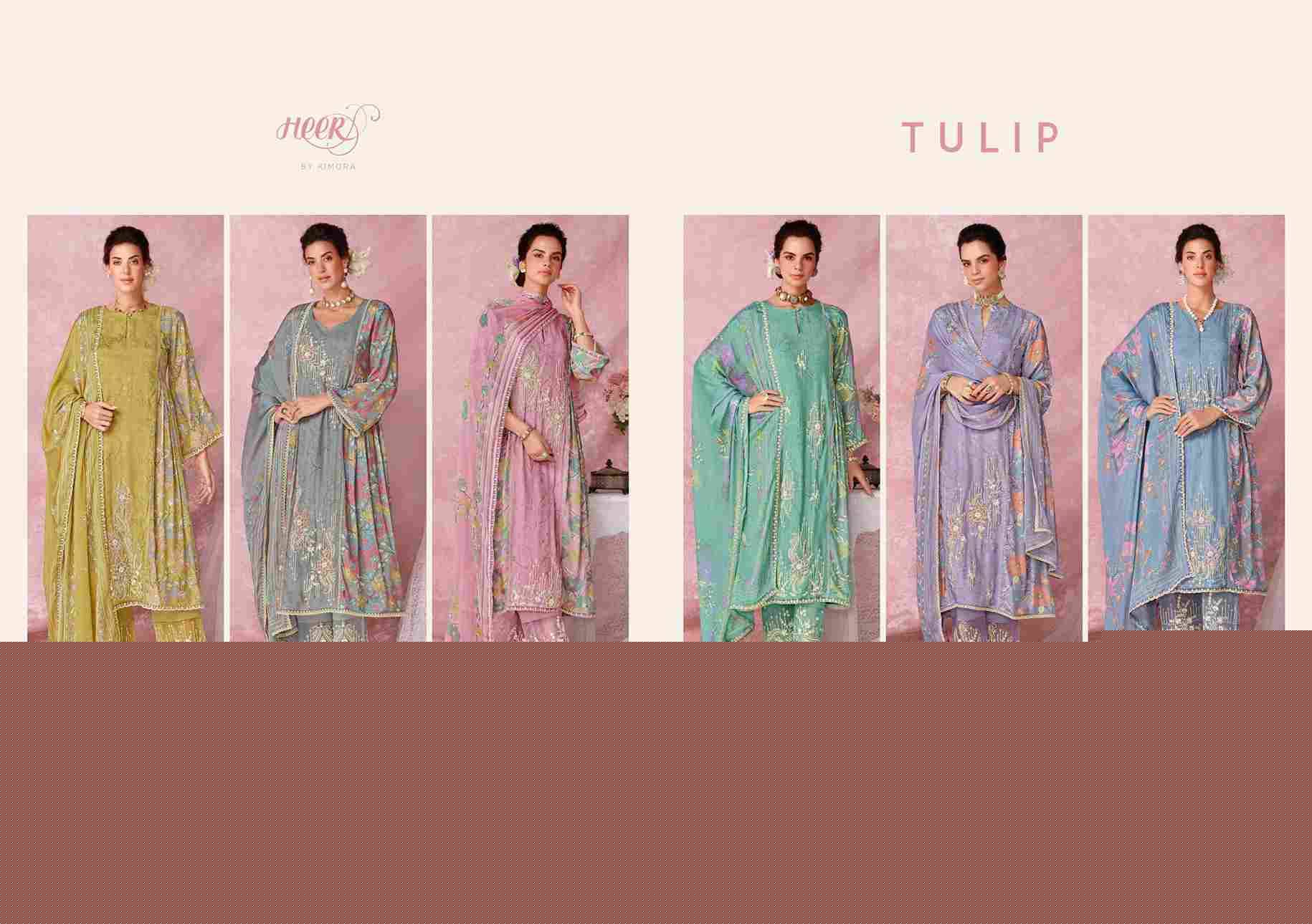 Tulip By Kimora Fashion 9621 To 9626 Series Designer Festive Suits Collection Beautiful Stylish Fancy Colorful Party Wear & Occasional Wear Pure Muslin Dresses At Wholesale Price