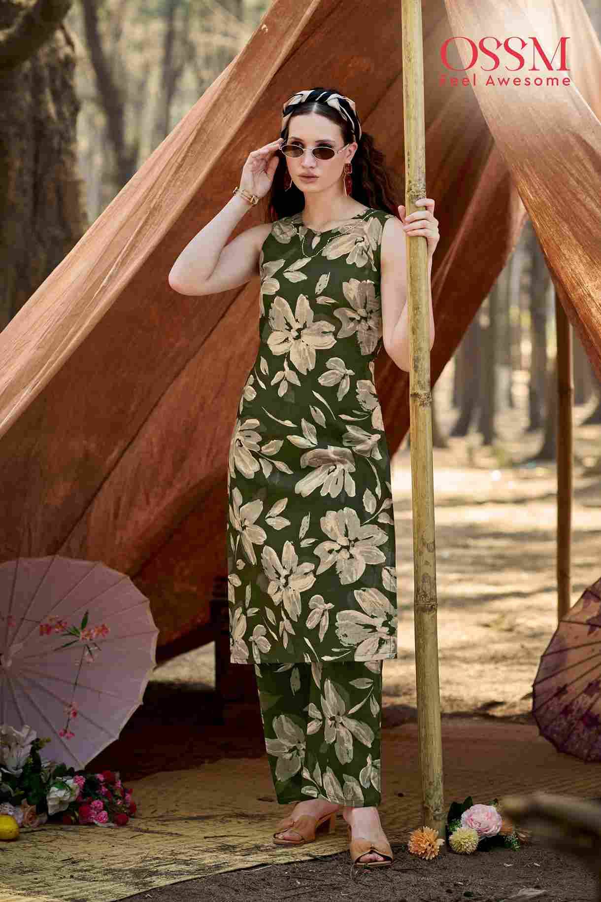 Summer Threads Vol-2 By Ossm 1001 To 1006 Series Designer Stylish Fancy Colorful Beautiful Party Wear & Ethnic Wear Collection Premium Cotton Co-Ords At Wholesale Price