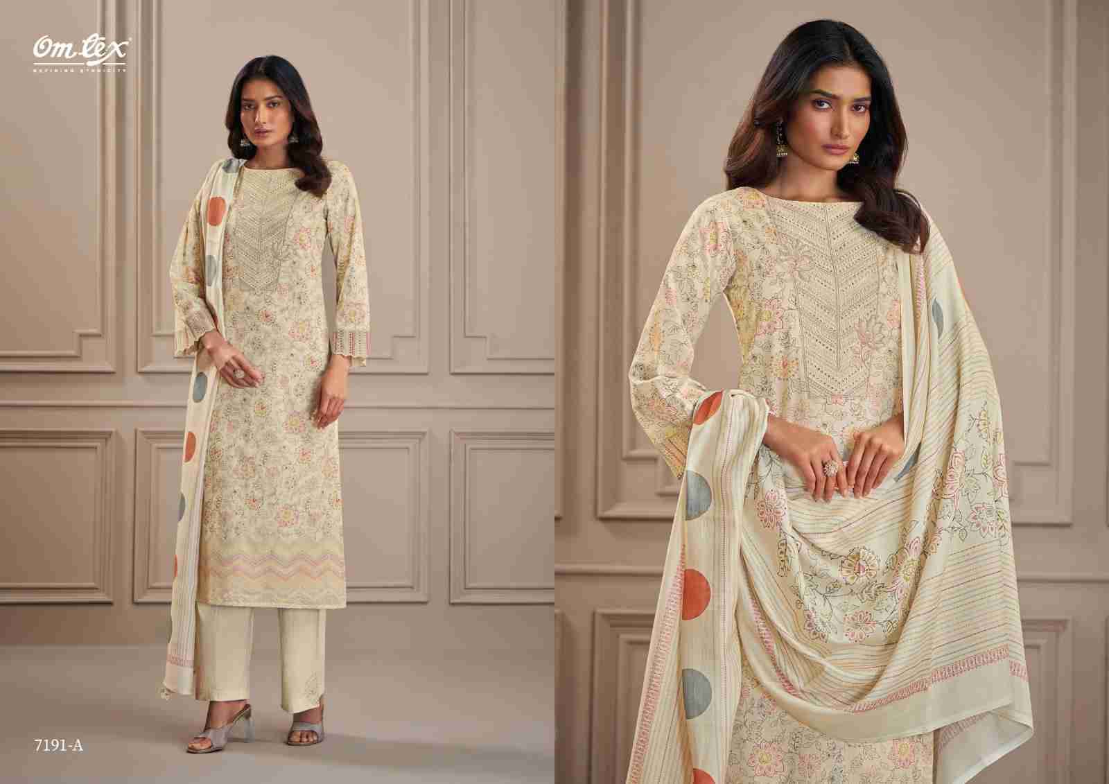 Titli By Om Tex 7191-A To 7191-D Series Beautiful Suits Stylish Fancy Colorful Party Wear & Ethnic Wear Lawn Cotton Dresses At Wholesale Price