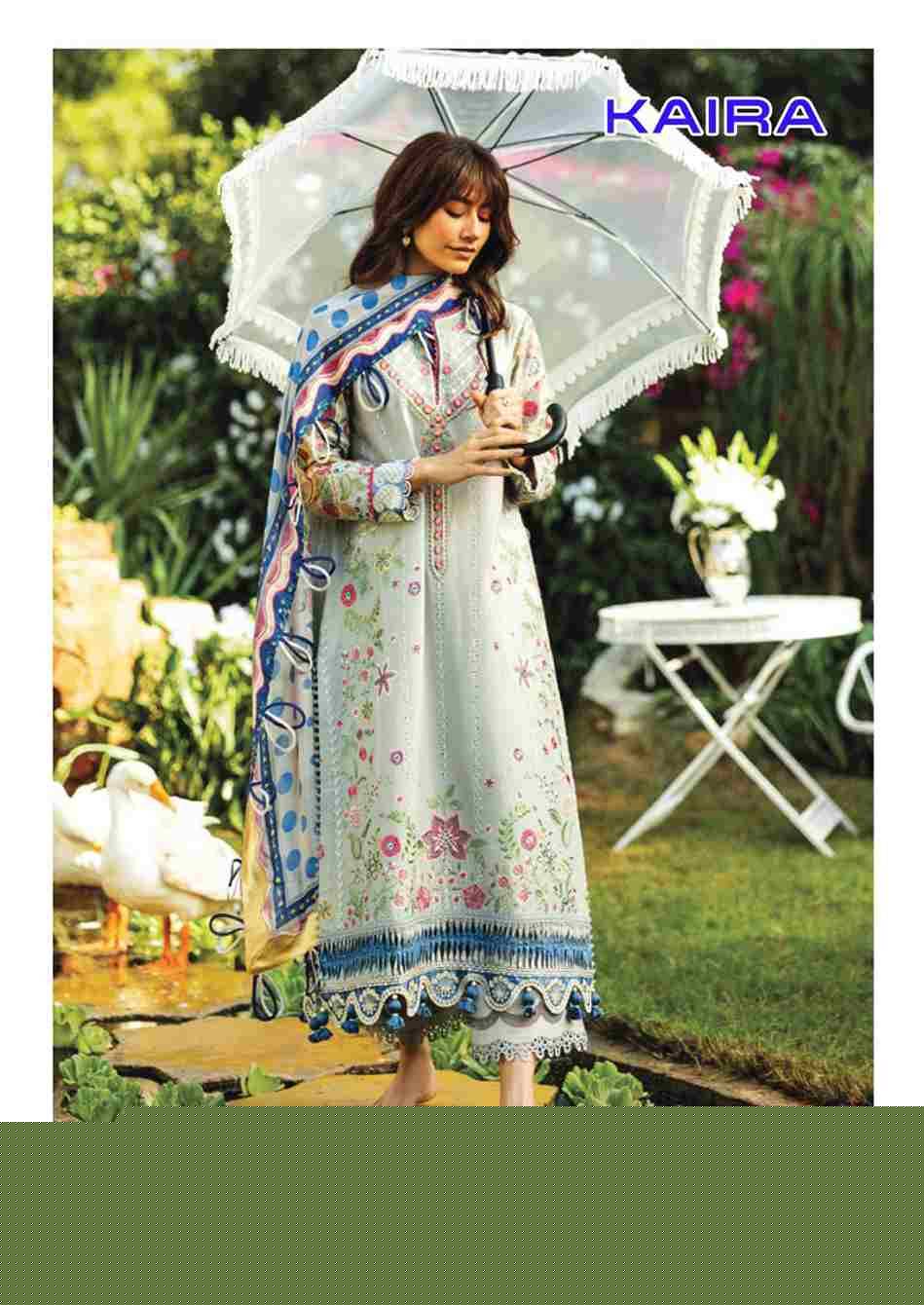Kaira Vol-25 By Keval Fab 25001 To 25006 Series Beautiful Festive Suits Colorful Stylish Fancy Casual Wear & Ethnic Wear Pure Lawn Cotton Print Dresses At Wholesale Price