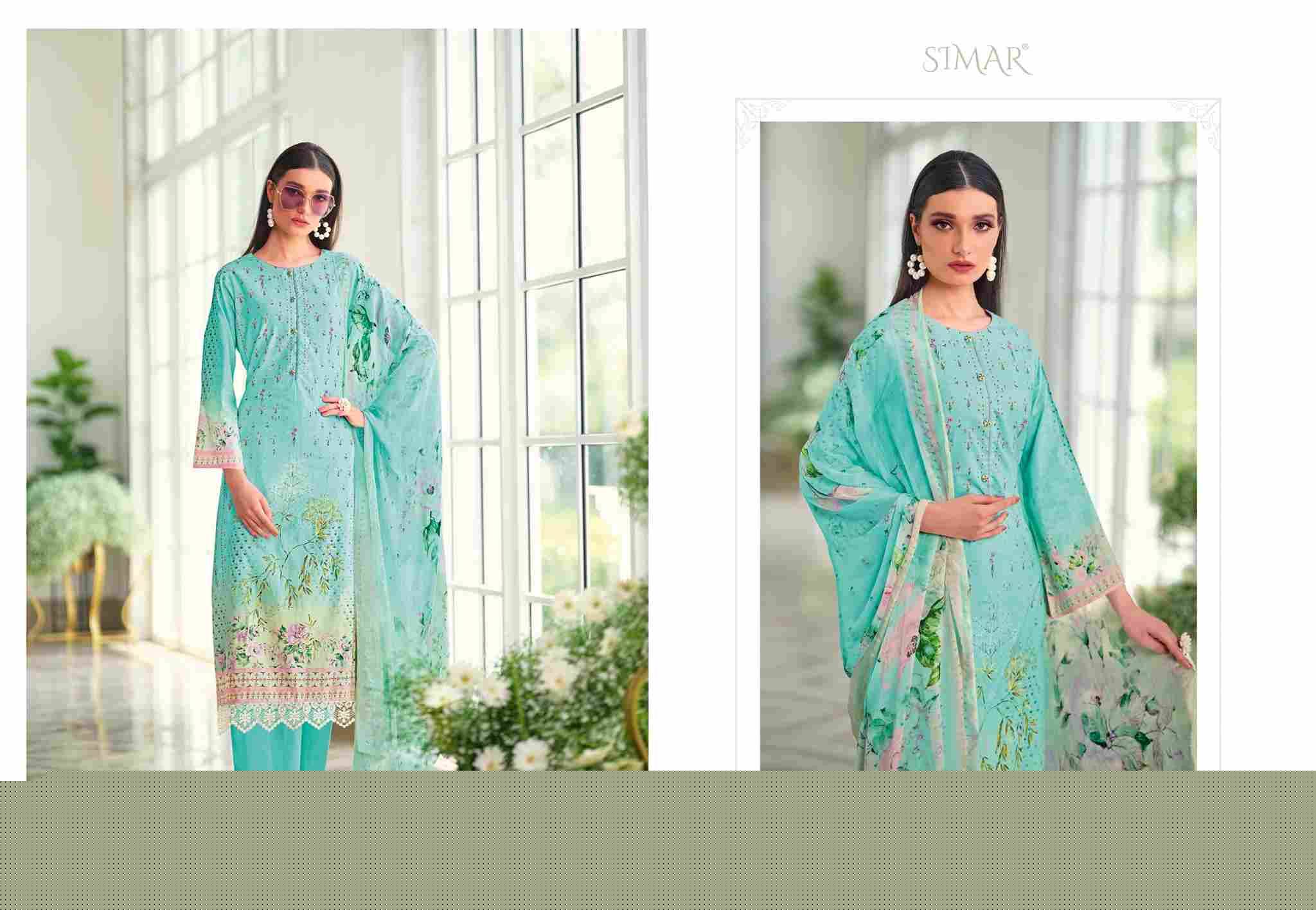 Nazam By Simar 927 To 932 Series Designer Festive Suits Beautiful Stylish Fancy Colorful Party Wear & Occasional Wear Linen Cotton Print Dresses At Wholesale Price