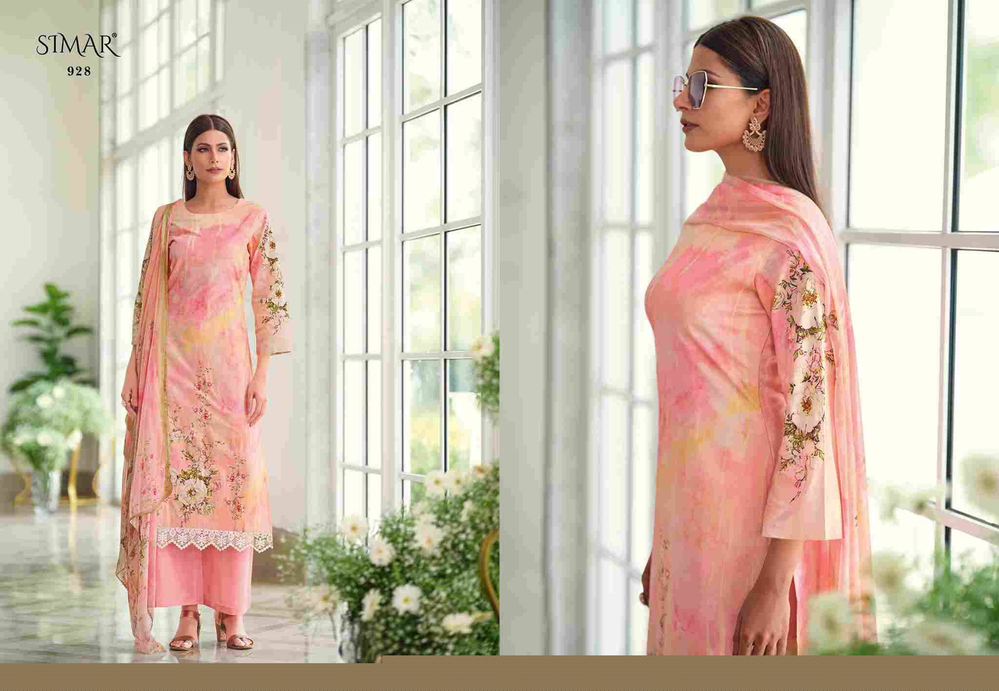 Nazam By Simar 927 To 932 Series Designer Festive Suits Beautiful Stylish Fancy Colorful Party Wear & Occasional Wear Linen Cotton Print Dresses At Wholesale Price