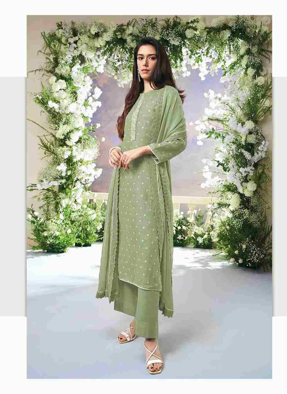 Sahar By Ganga Fashion 2027 To 2032 Series Beautiful Festive Suits Colorful Stylish Fancy Casual Wear & Ethnic Wear Pure Linen Jacquard Dresses At Wholesale Price