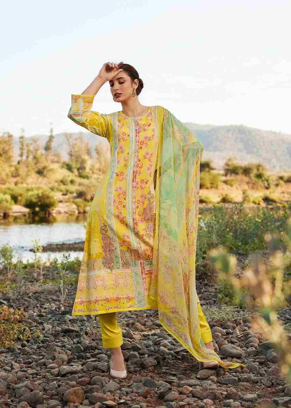 Raazia By Sadhana Fashion 3001 To 3008 Series Designer Festive Suits Beautiful Fancy Stylish Colorful Party Wear & Occasional Wear Pure Lawn Cotton Print Dresses At Wholesale Price