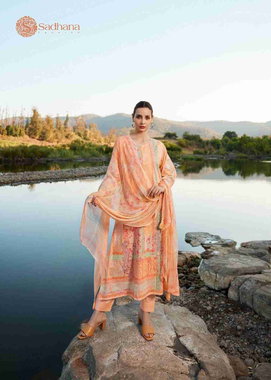 Raazia By Sadhana Fashion 3001 To 3008 Series Designer Festive Suits Beautiful Fancy Stylish Colorful Party Wear & Occasional Wear Pure Lawn Cotton Print Dresses At Wholesale Price
