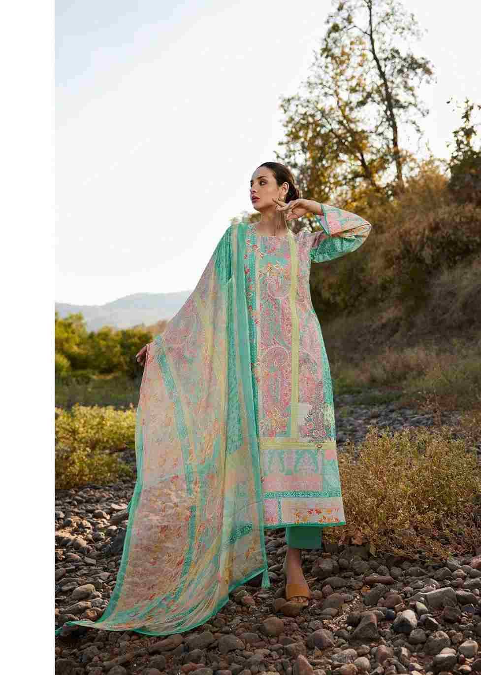 Raazia By Sadhana Fashion 3001 To 3008 Series Designer Festive Suits Beautiful Fancy Stylish Colorful Party Wear & Occasional Wear Pure Lawn Cotton Print Dresses At Wholesale Price