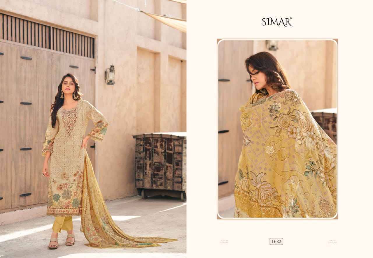 Saima Vol-10 By Simar 1679 To 1682 Series Designer Festive Suits Beautiful Stylish Fancy Colorful Party Wear & Occasional Wear Cotton Print Dresses At Wholesale Price
