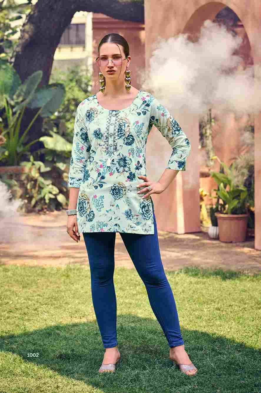 Cotton Candy Vol-6 By Tips And Tops 1001 To 1008 Series Designer Stylish Fancy Colorful Beautiful Party Wear & Ethnic Wear Collection Cotton Tops At Wholesale Price