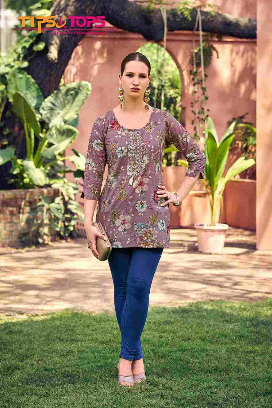 Cotton Candy Vol-6 By Tips And Tops 1001 To 1008 Series Designer Stylish Fancy Colorful Beautiful Party Wear & Ethnic Wear Collection Cotton Tops At Wholesale Price