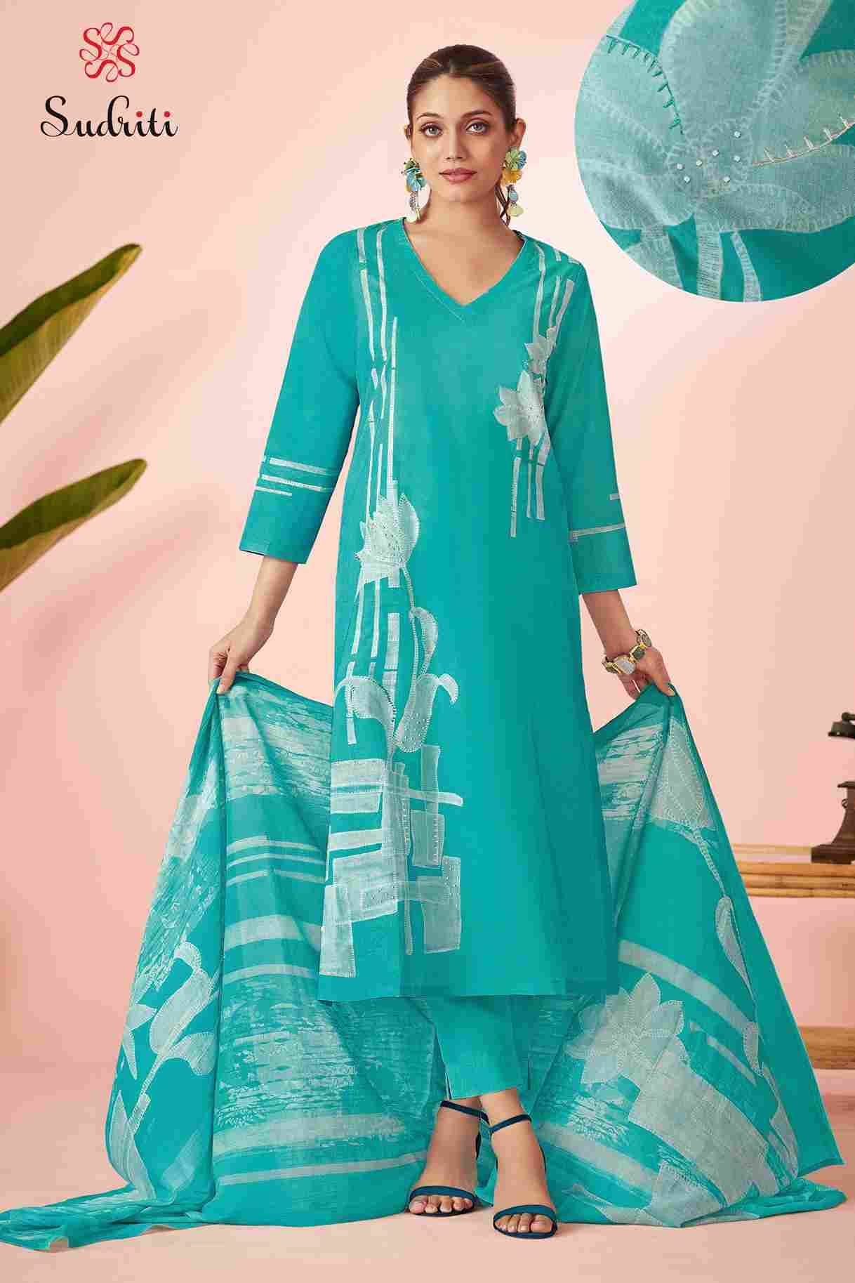Bahar By Sudriti Beautiful Stylish Festive Suits Fancy Colorful Casual Wear & Ethnic Wear & Ready To Wear Cotton Lawn Digital Print Dresses At Wholesale Price