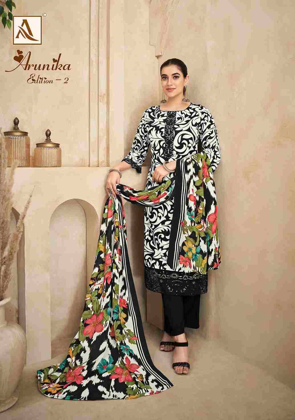 Arunika Vol-2 By Alok Suit 1923-001 To 1923-006 Series Beautiful Festive Suits Colorful Stylish Fancy Casual Wear & Ethnic Wear Pure Cambric Dresses At Wholesale Price