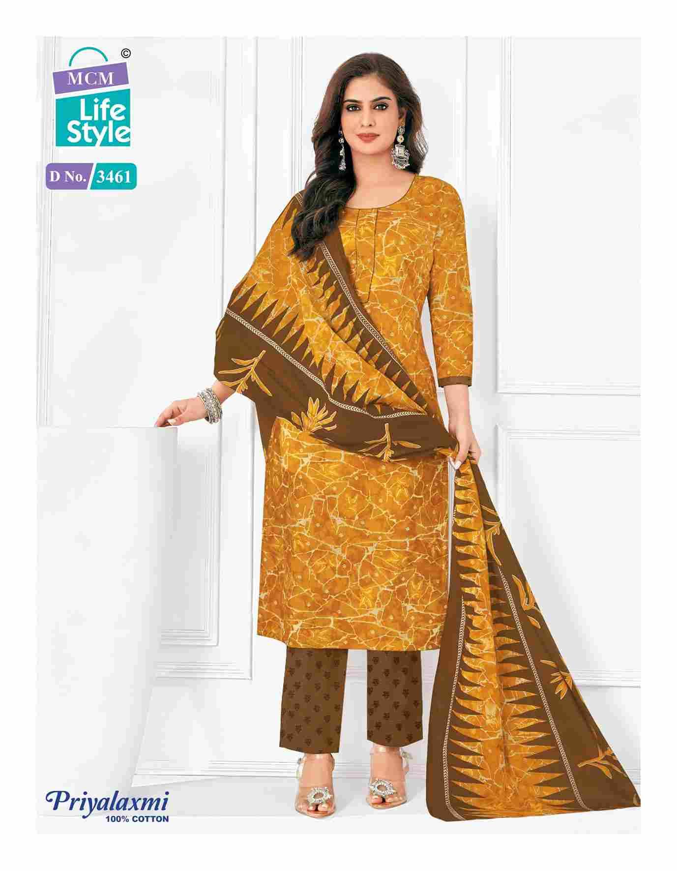 Priyalaxmi Vol-34 By MCM Lifestyle 3456 To 3475 Series Beautiful Festive Suits Stylish Fancy Colorful Casual Wear & Ethnic Wear Pure Cotton Print Dresses At Wholesale Price