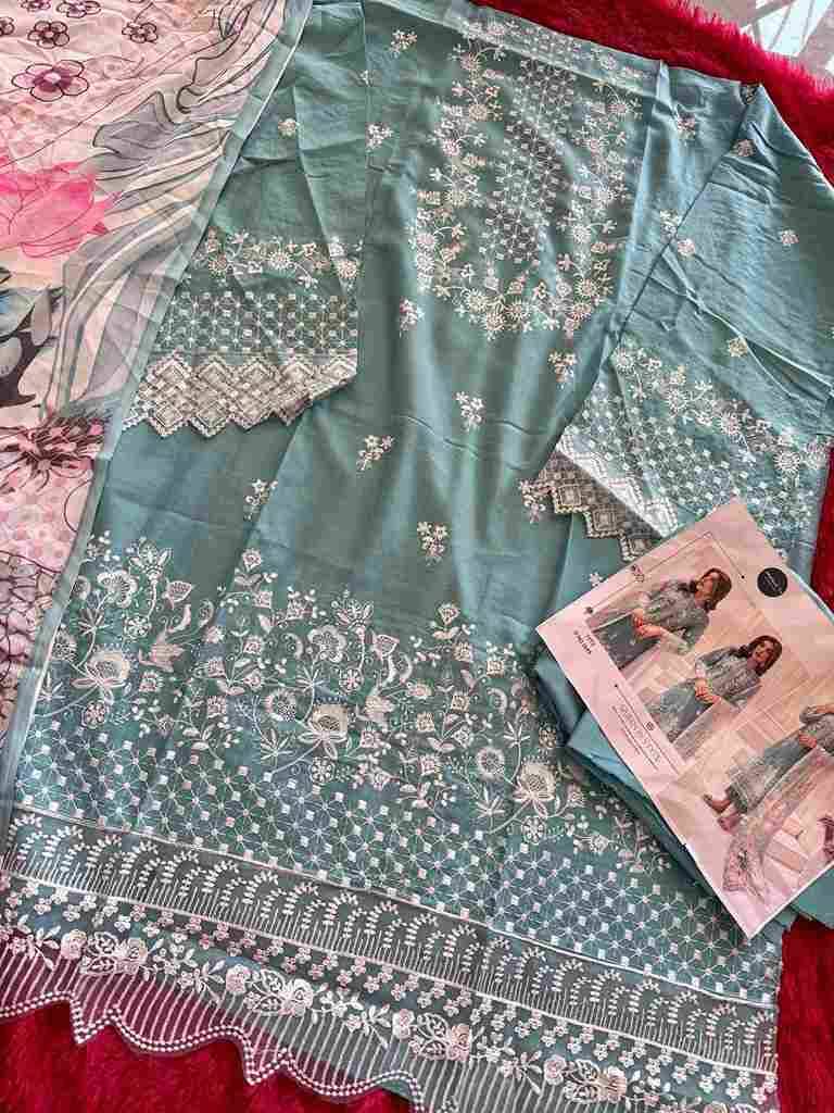 Mehboob Tex Hit Design 1599 By Mehboob Tex Beautiful Pakistani Suits Stylish Fancy Colorful Party Wear & Occasional Wear Pure Viscose Cambric Cotton Dresses At Wholesale Price