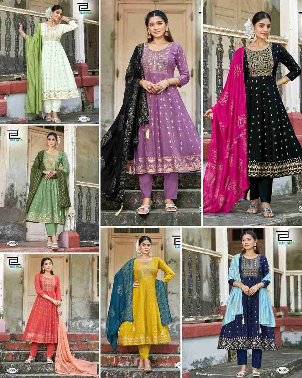 Festival Special Vol-5 By Kaamiri Beautiful Suits Colorful Stylish Fancy Casual Wear & Ethnic Wear Heavy Rayon Embroidered Dresses At Wholesale Price